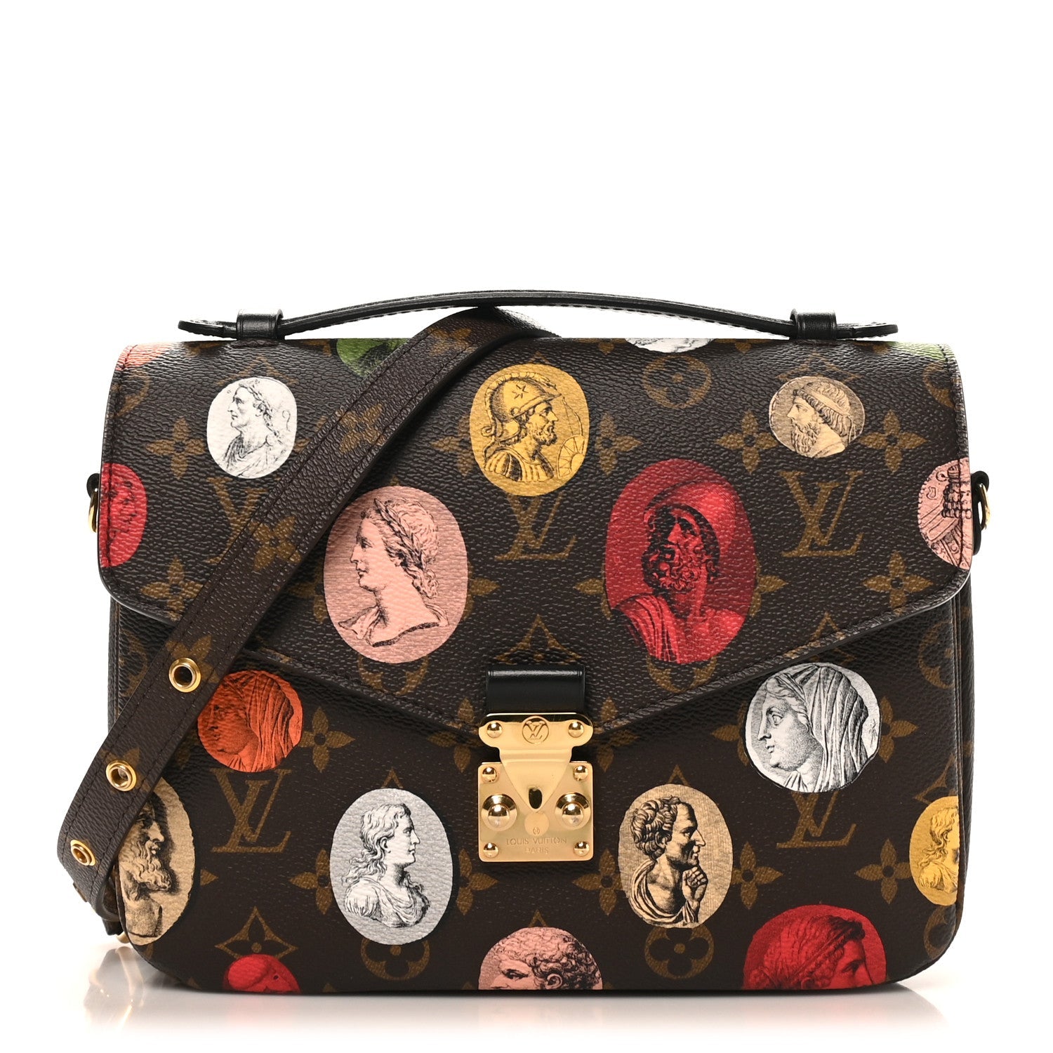 Louis Vuitton X FORNASETTI Monogram Cameo Pochette Metis