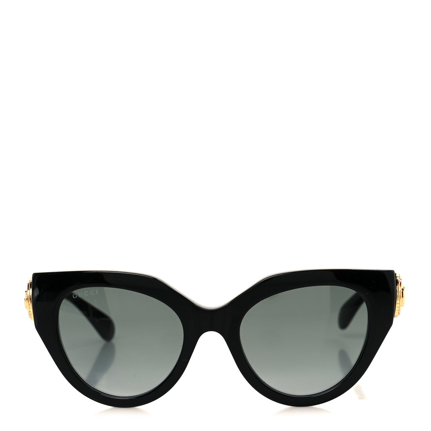 Gucci Acetate Cat Eye GG1408S Sunglasses Black