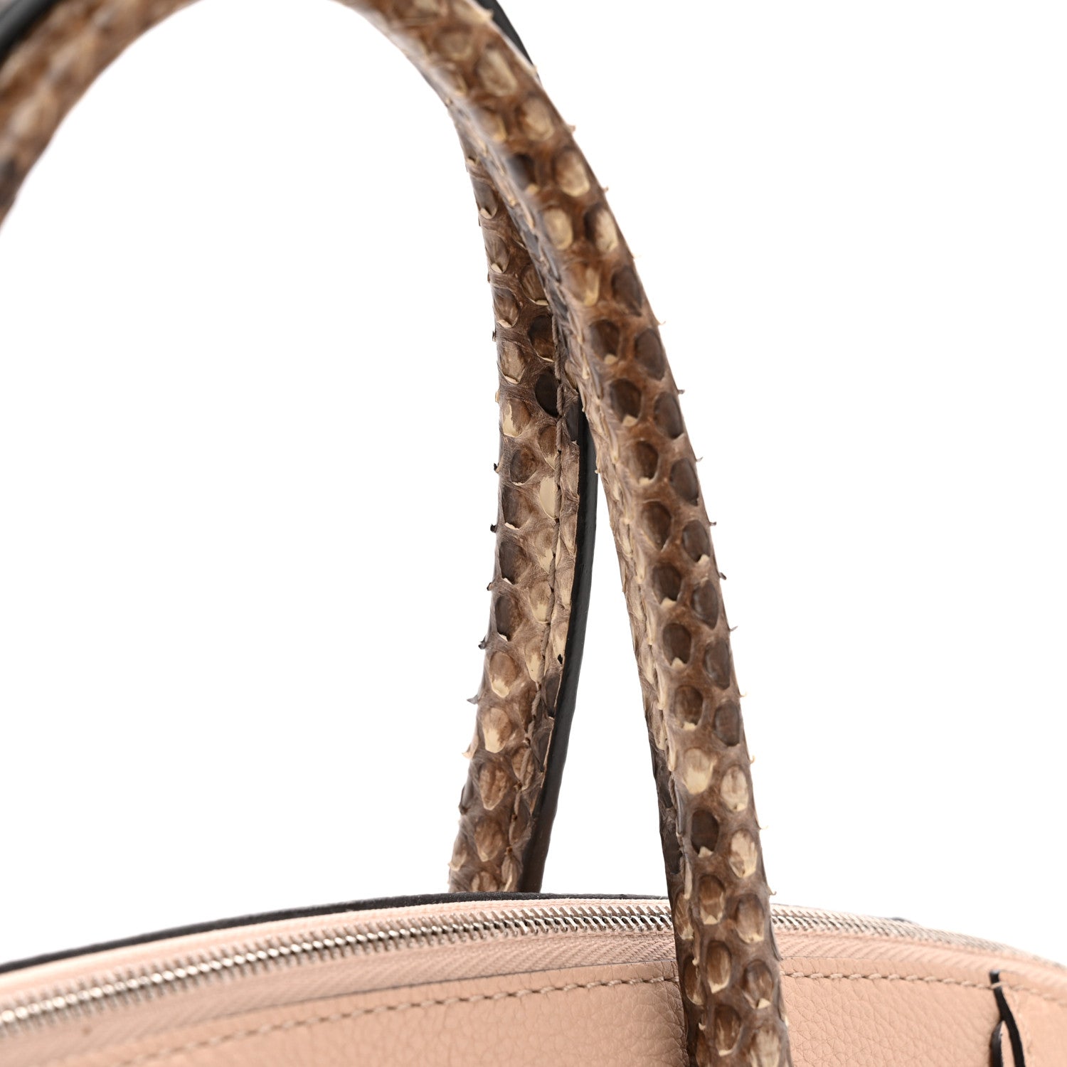 Louis Vuitton Veau Cachemire Snakeskin Soft Lockit PM Magnolia