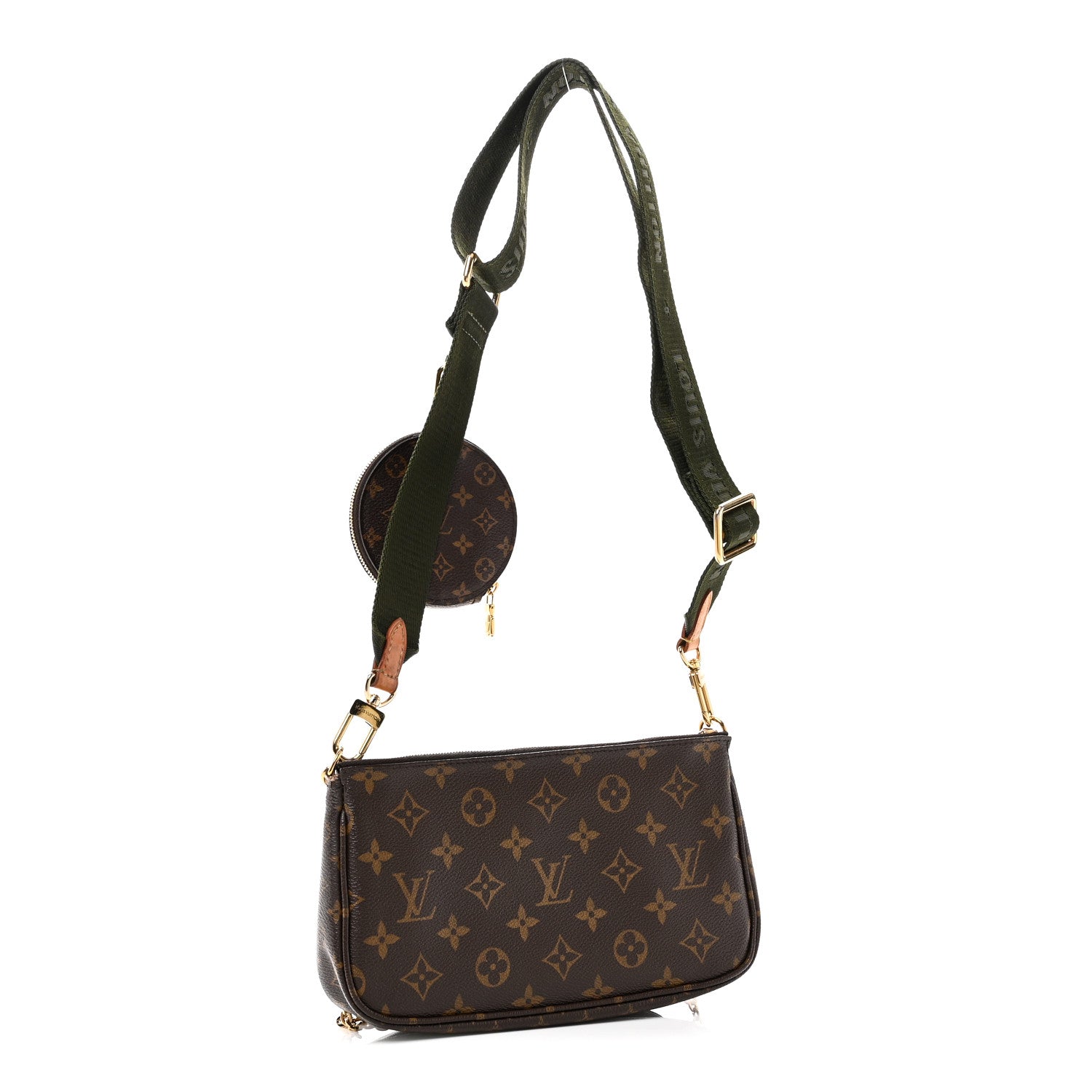 Louis Vuitton Monogram Multi Pochette Accessories Kaki