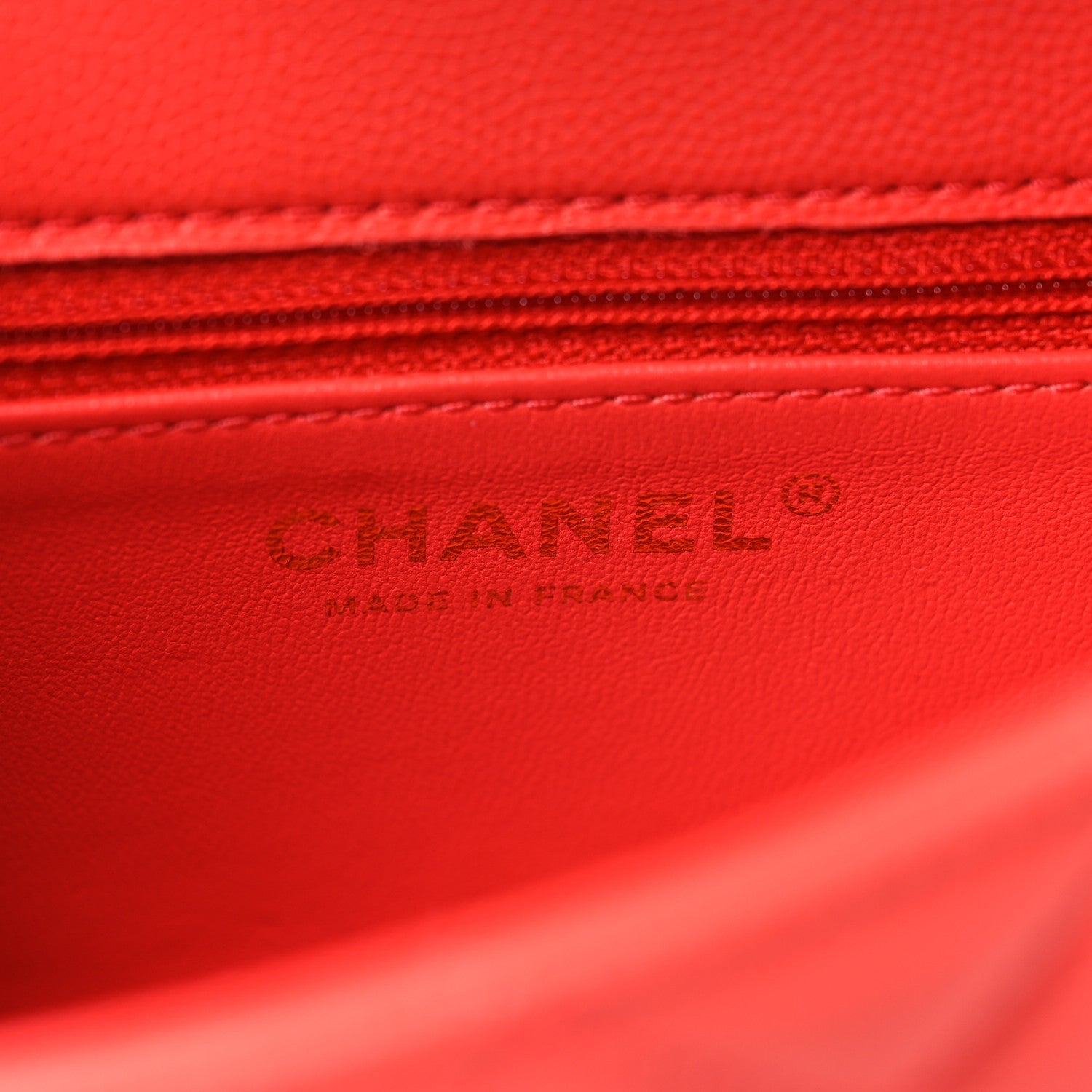 Chanel Caviar Quilted Mini Sweet Classic Flap Red
