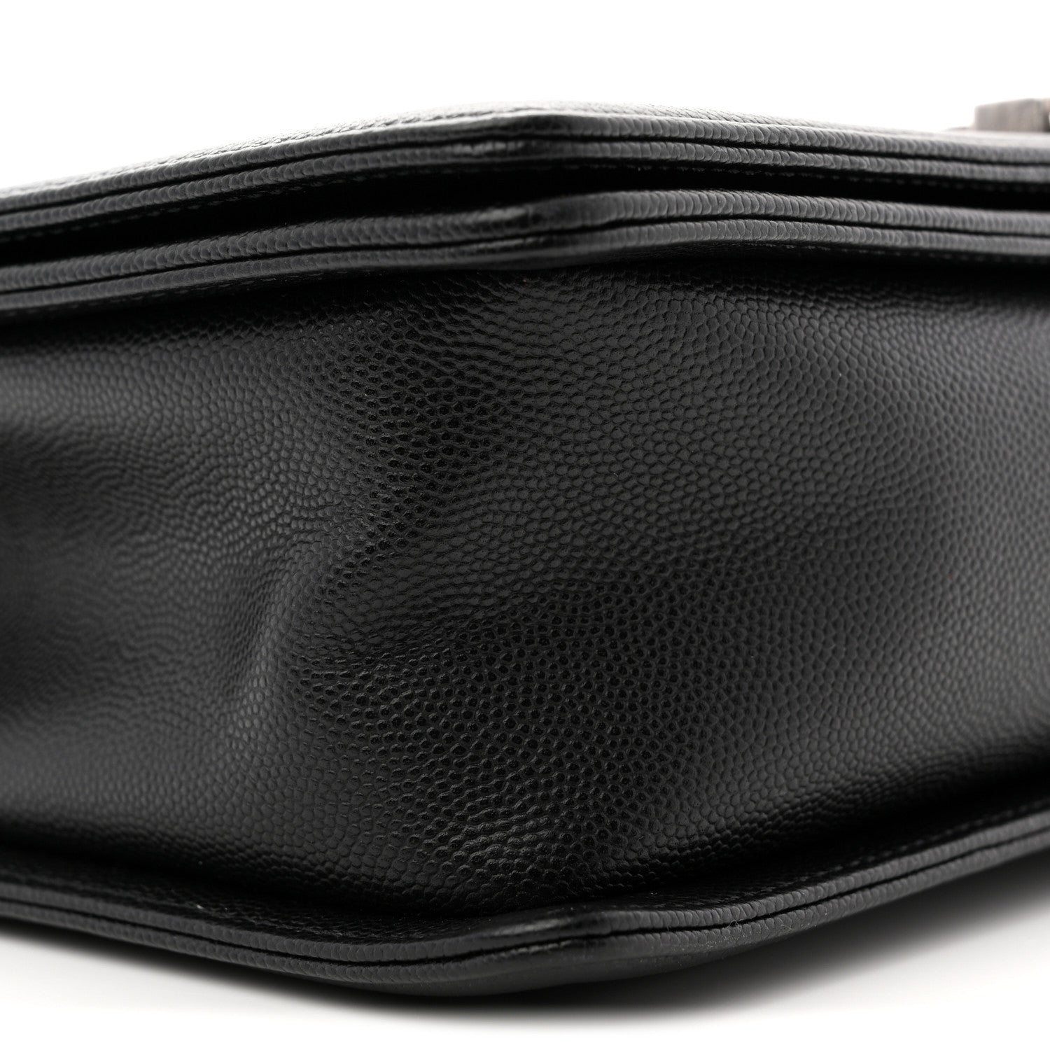 Chanel Caviar Quilted New Medium Boy Flap Black