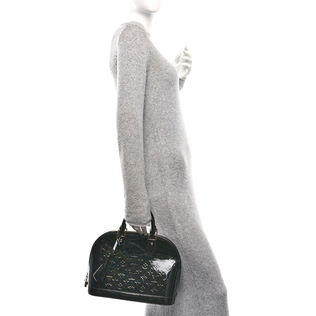Louis Vuitton Vernis Alma PM Black