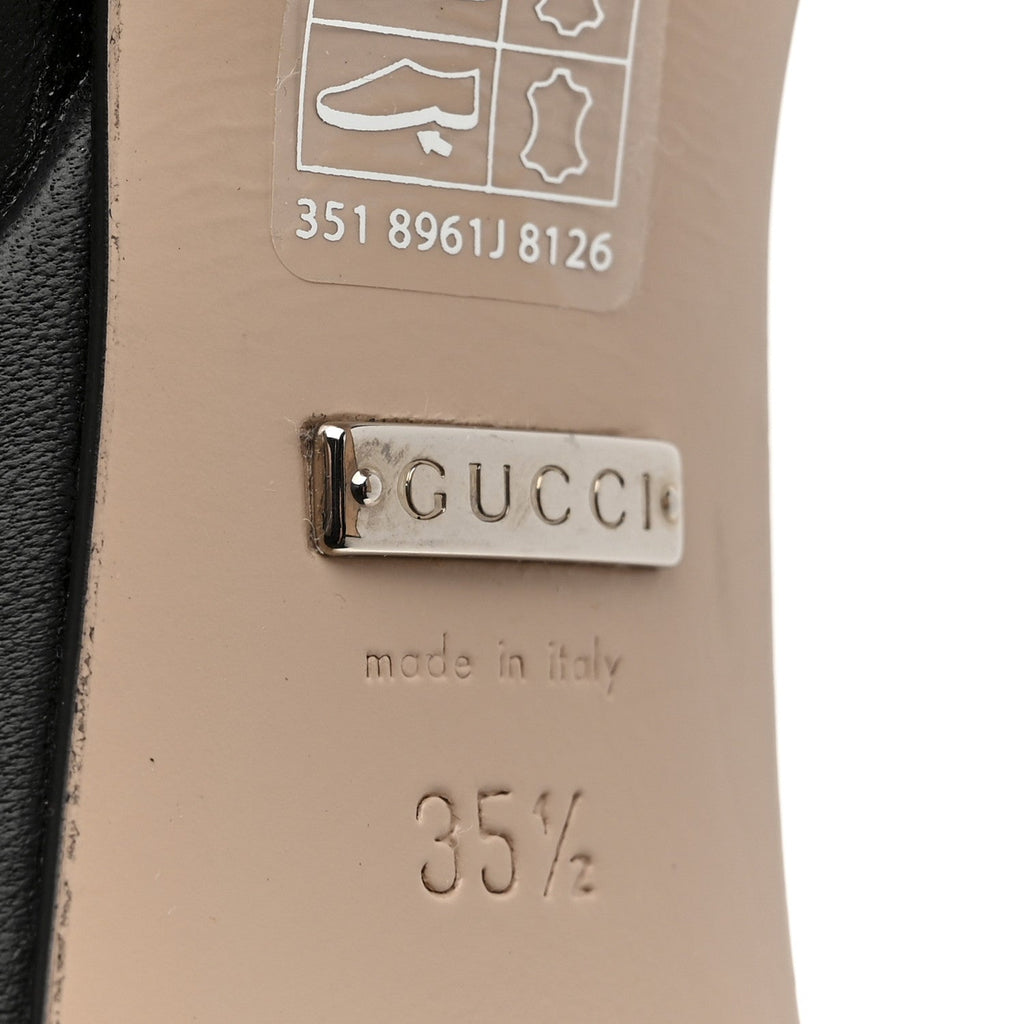 Gucci Nappa Charlotte Janaya 110mm Platform Knee Boots 35.5 Black