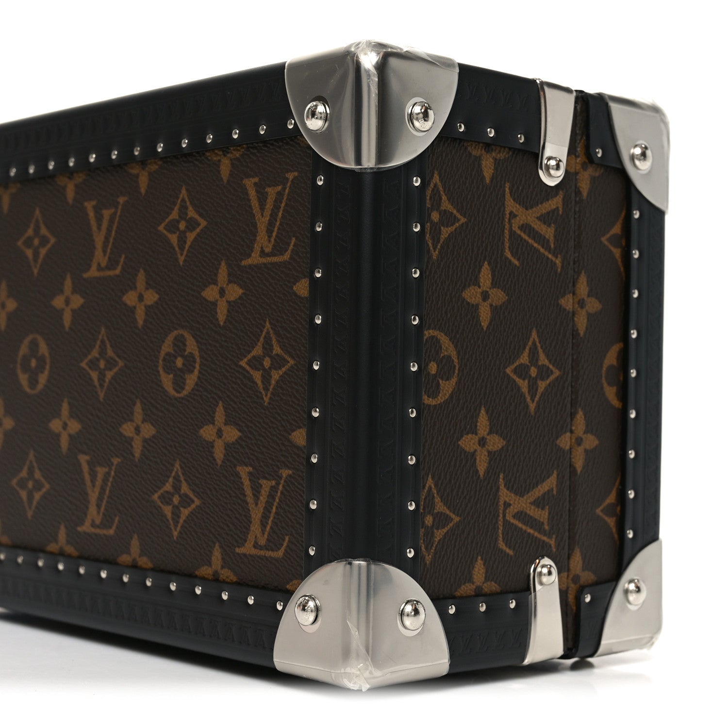 Louis Vuitton Monogram Coffret Watch Case Black