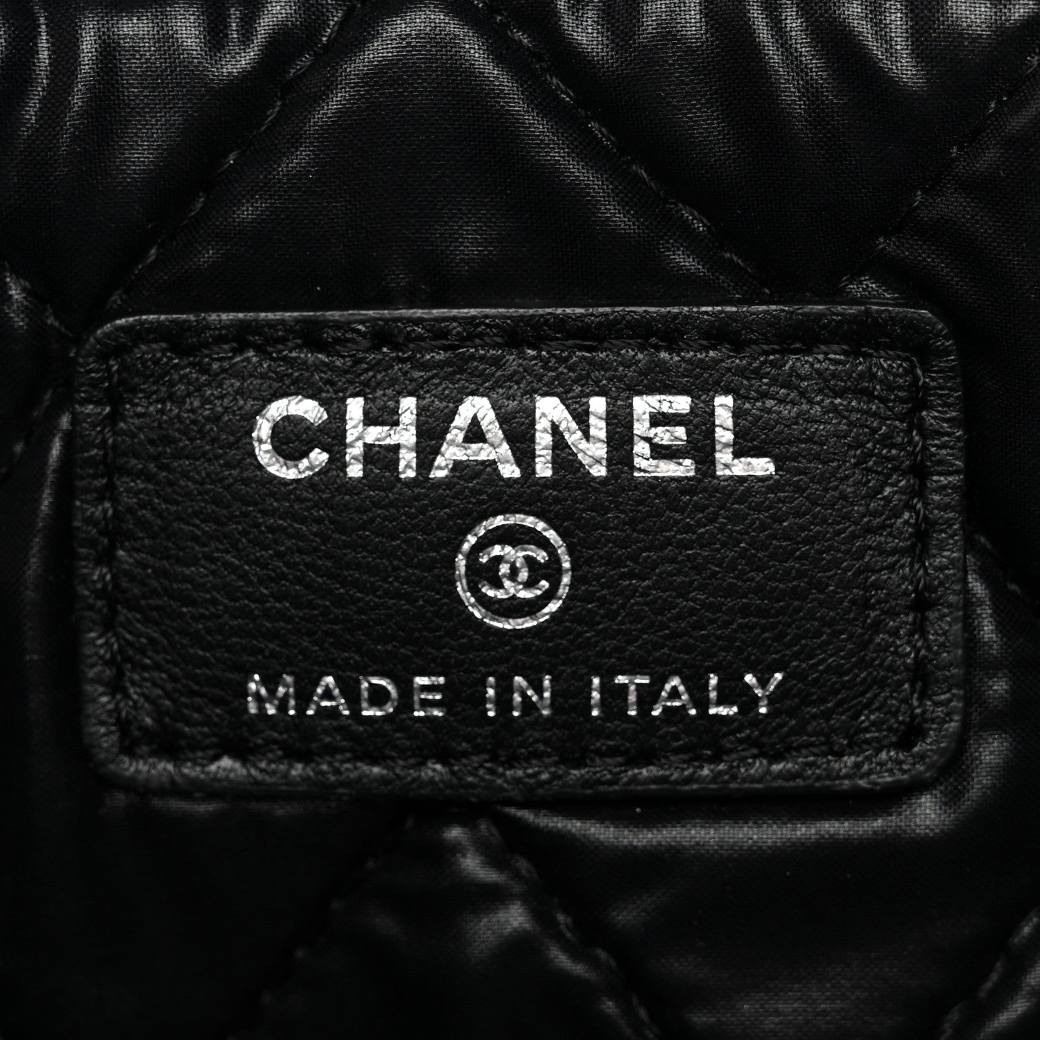 Chanel Tweed Quilted Medium Cosmetic Case Black Multicolor