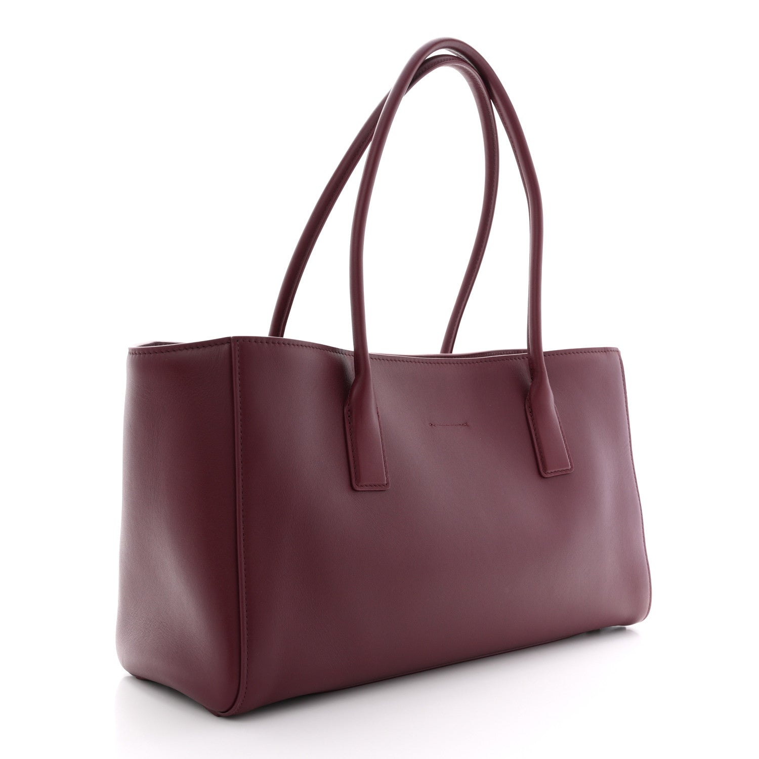 Chanel Calfskin Archetype Small Shopping Tote Dark Burgundy