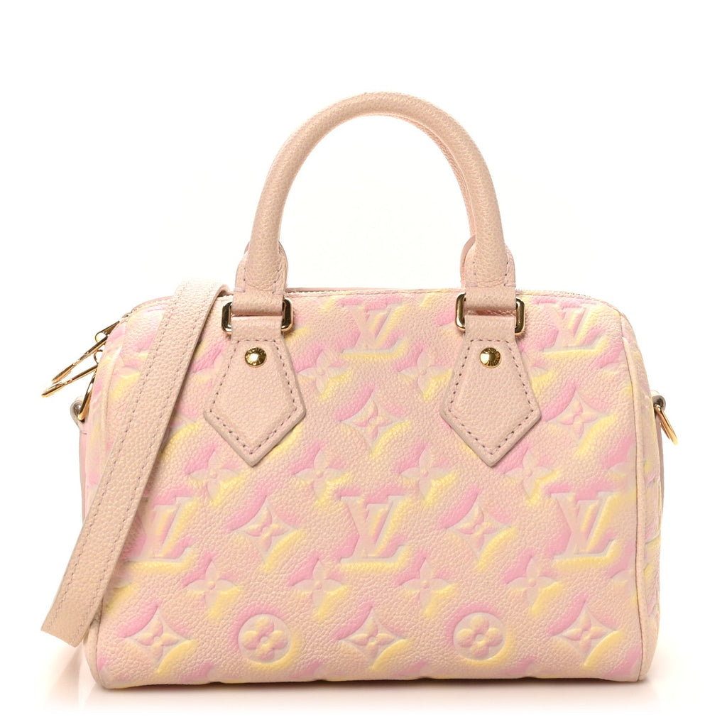 Louis Vuitton Empreinte Monogram Summer Stardust Speedy 20 Pink