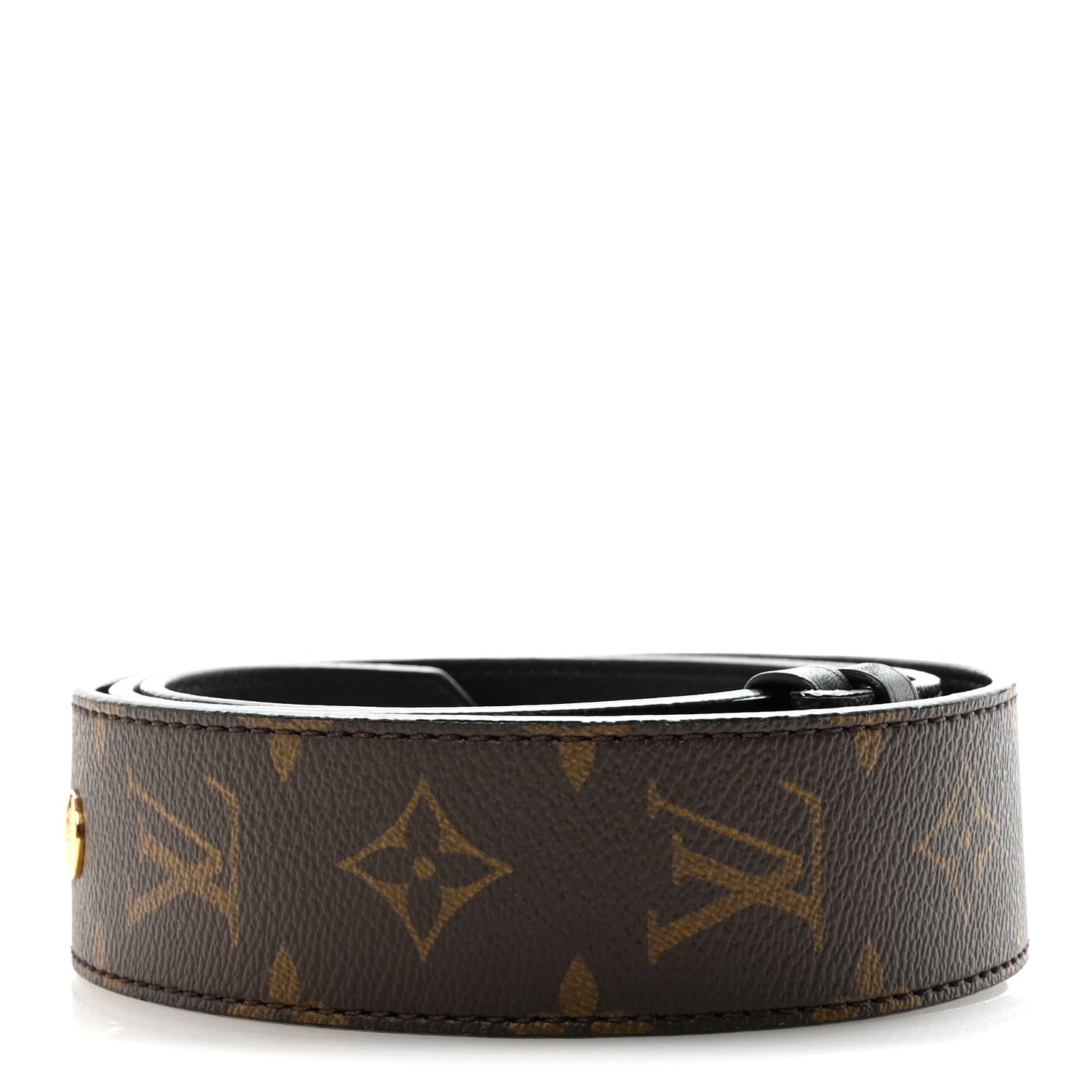 Louis Vuitton Monogram Adjustable Bandouliere Shoulder Strap Black