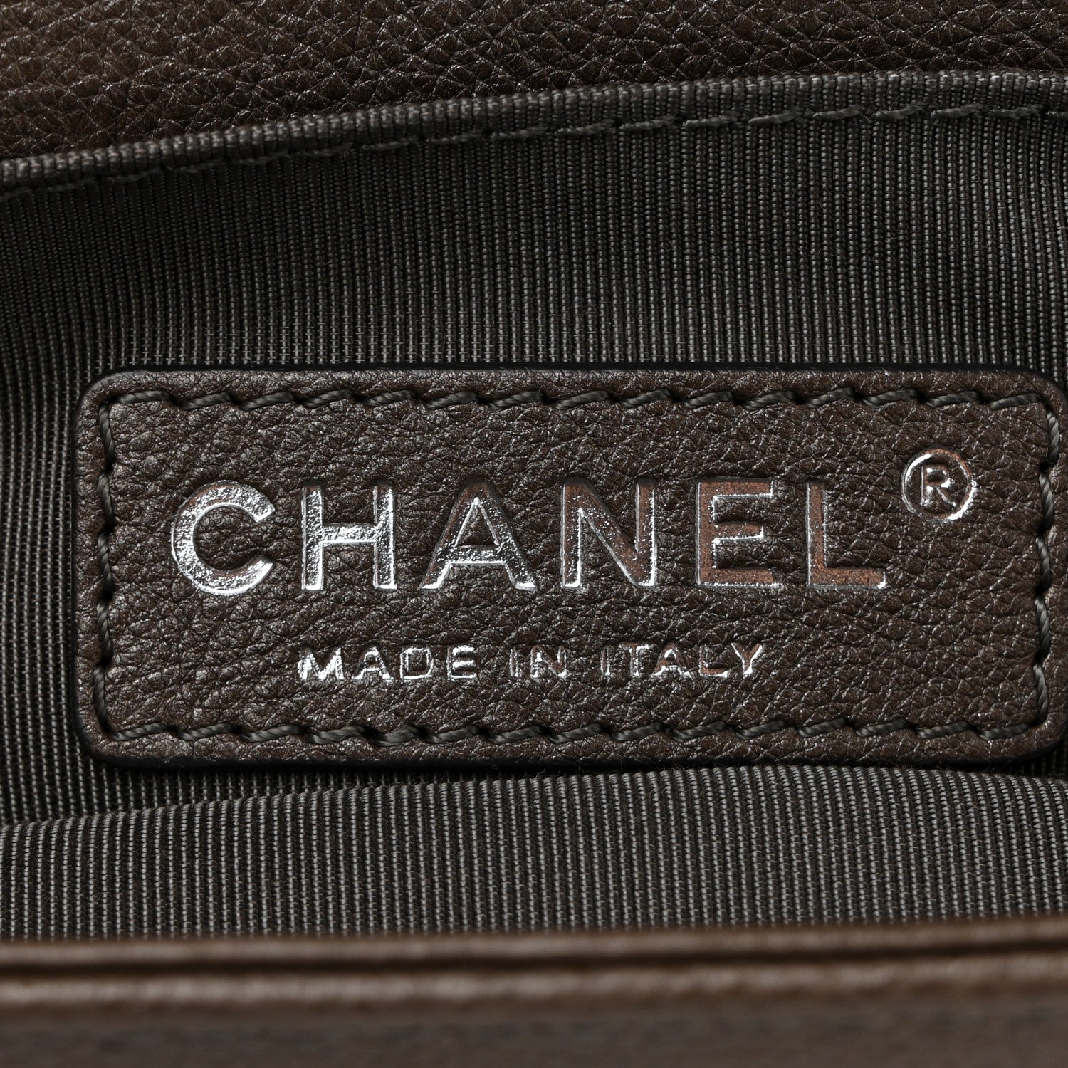 Chanel Caviar Quilted Small Boy Flap Dark Brown