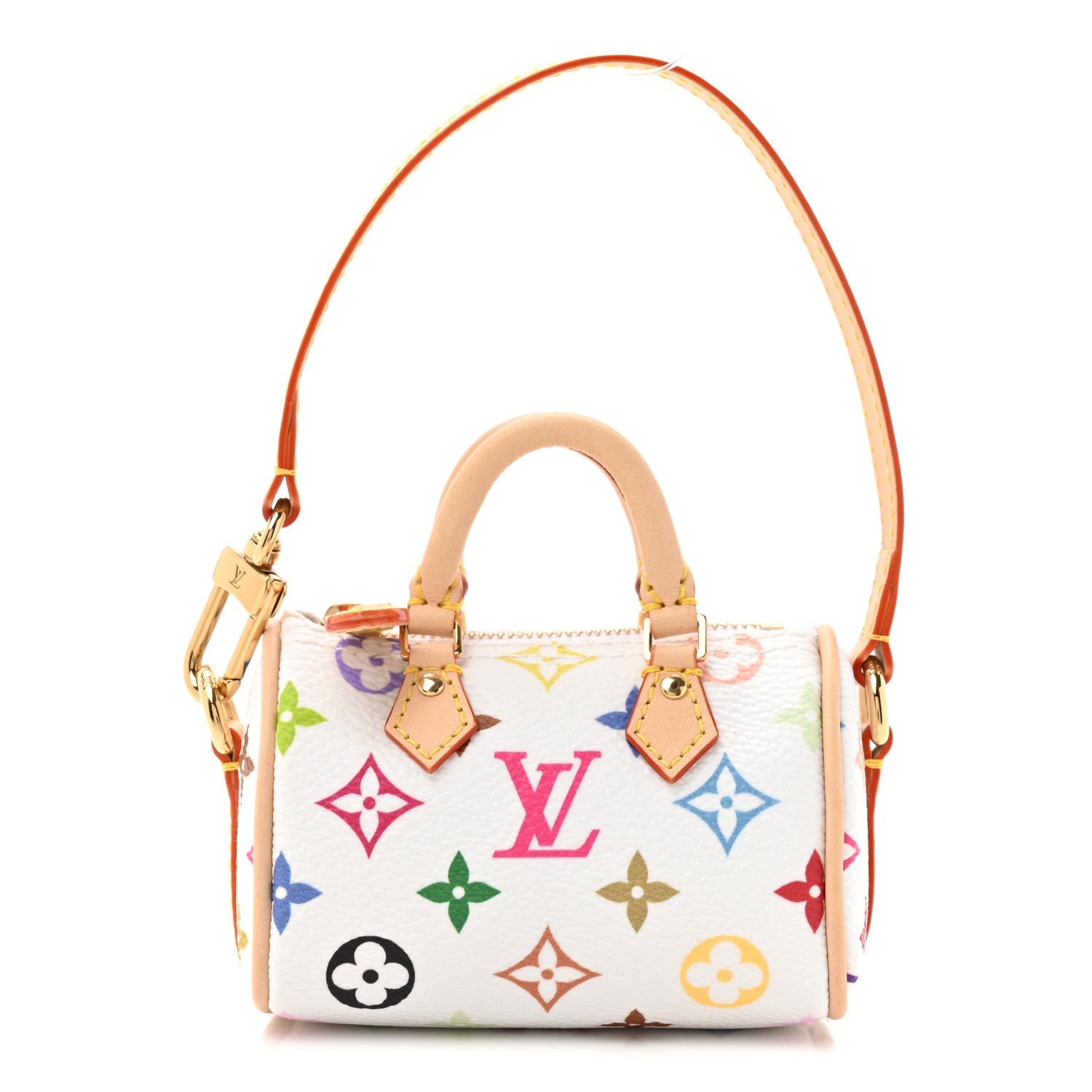 Louis Vuitton x TM Micro Speedy Bag Charm White