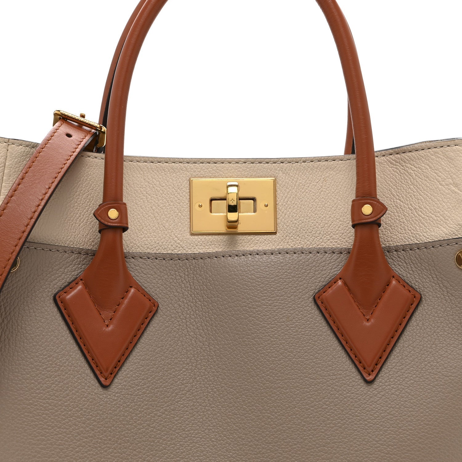 Louis Vuitton Calfskin Monogram Tufting On My Side Galet