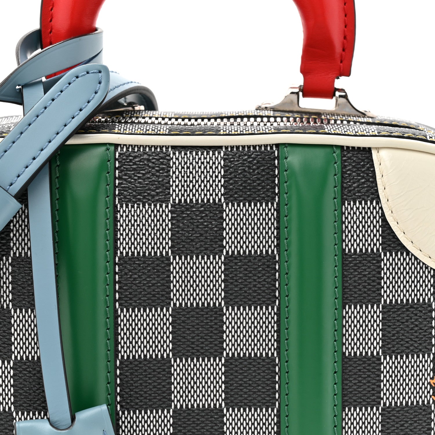 Louis Vuitton Damier Valisette BB Black White