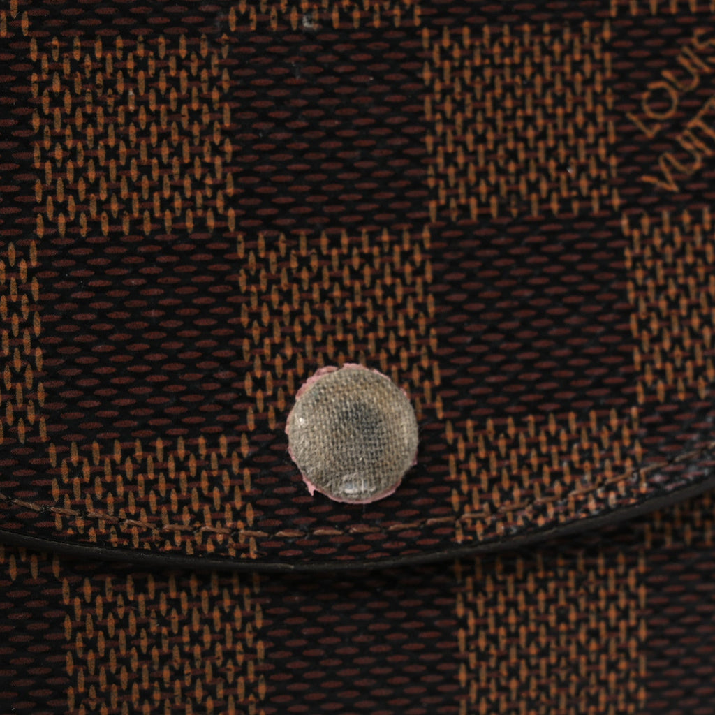 Louis Vuitton Damier Ebene Rosalie Coin Purse Rose Ballerine