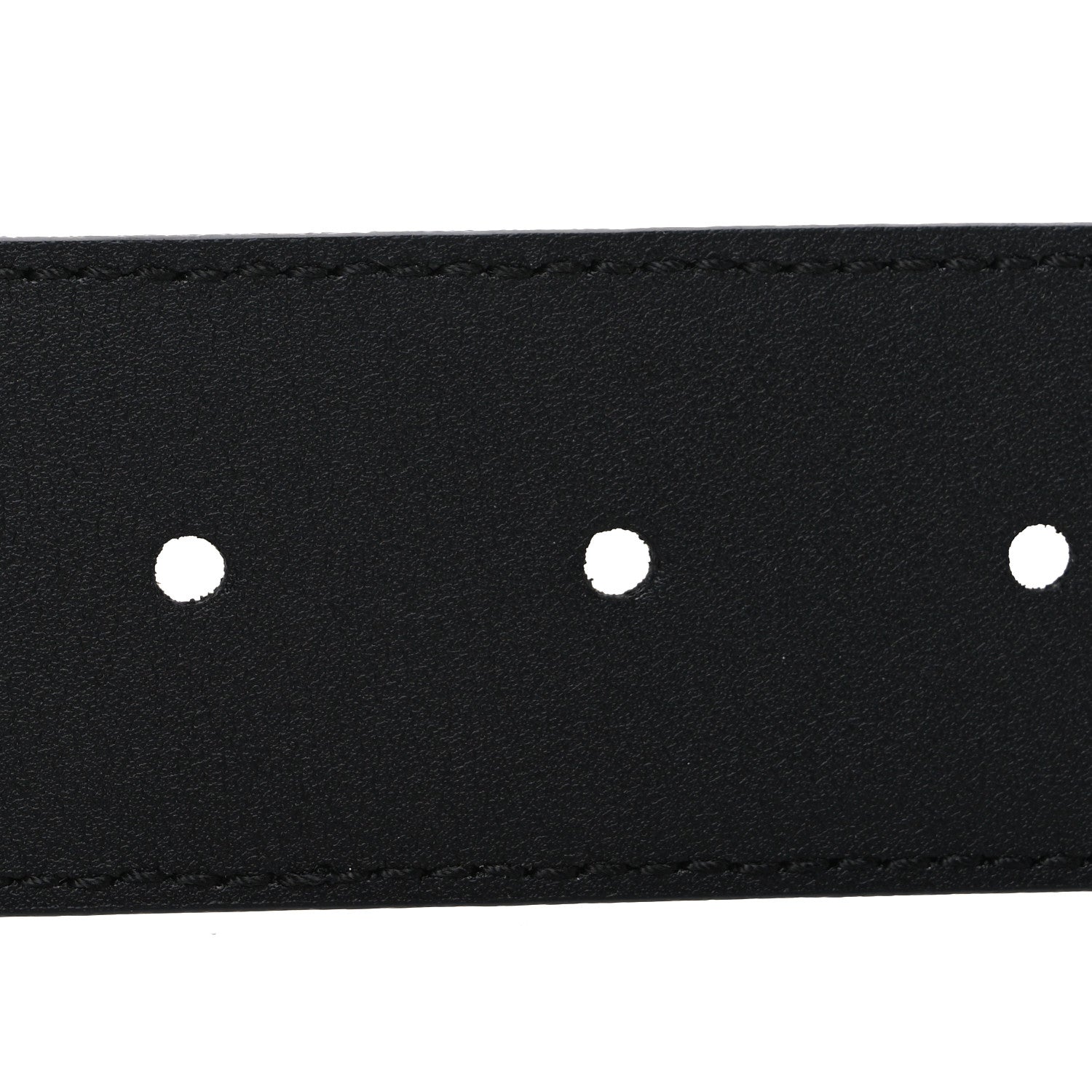 Gucci Textured Dollar Calfskin 40mm Belt 85 34 Black