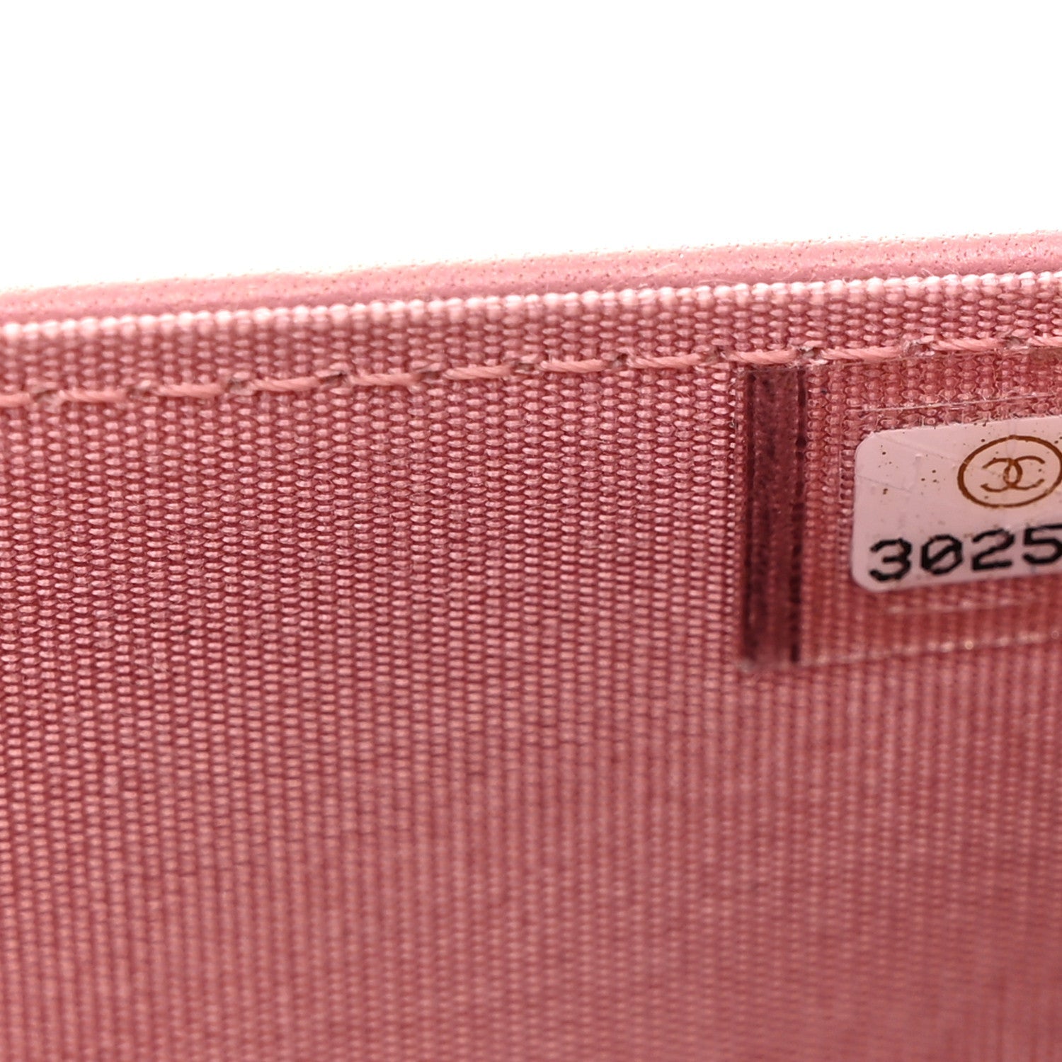 Chanel Metallic Lambskin Quilted Boy Wallet On Chain WOC Pink