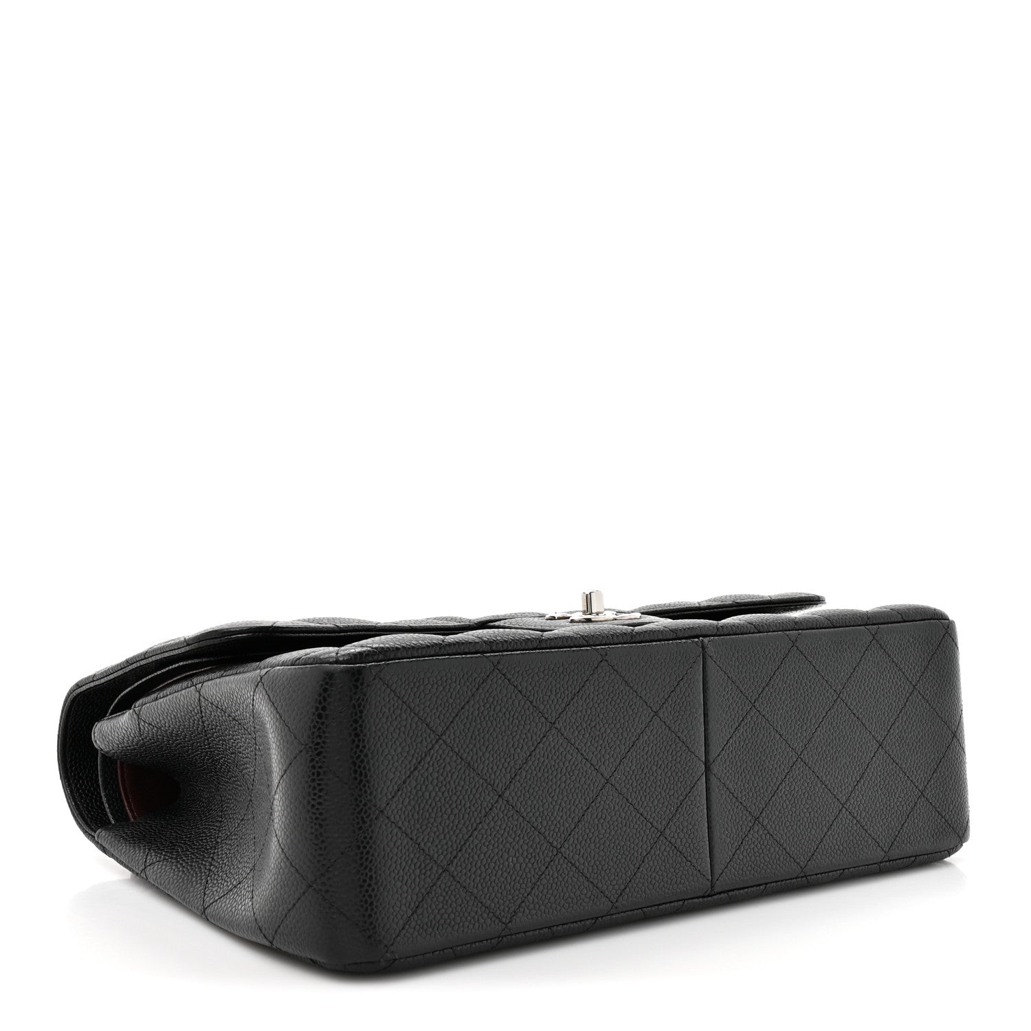Chanel Caviar Quilted Jumbo Double Flap Black