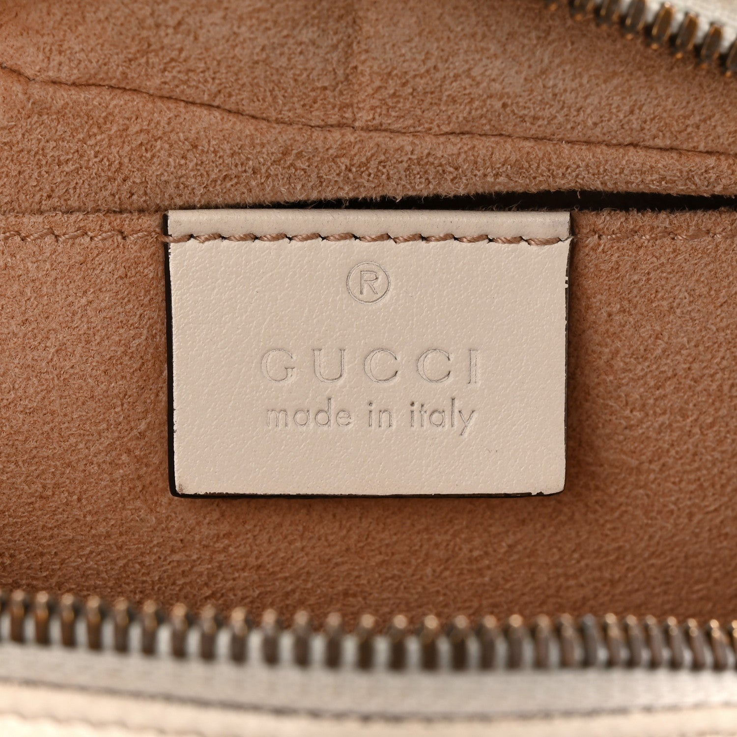 Gucci Calfskin Matelasse Small GG Marmont Chain Shoulder Bag White