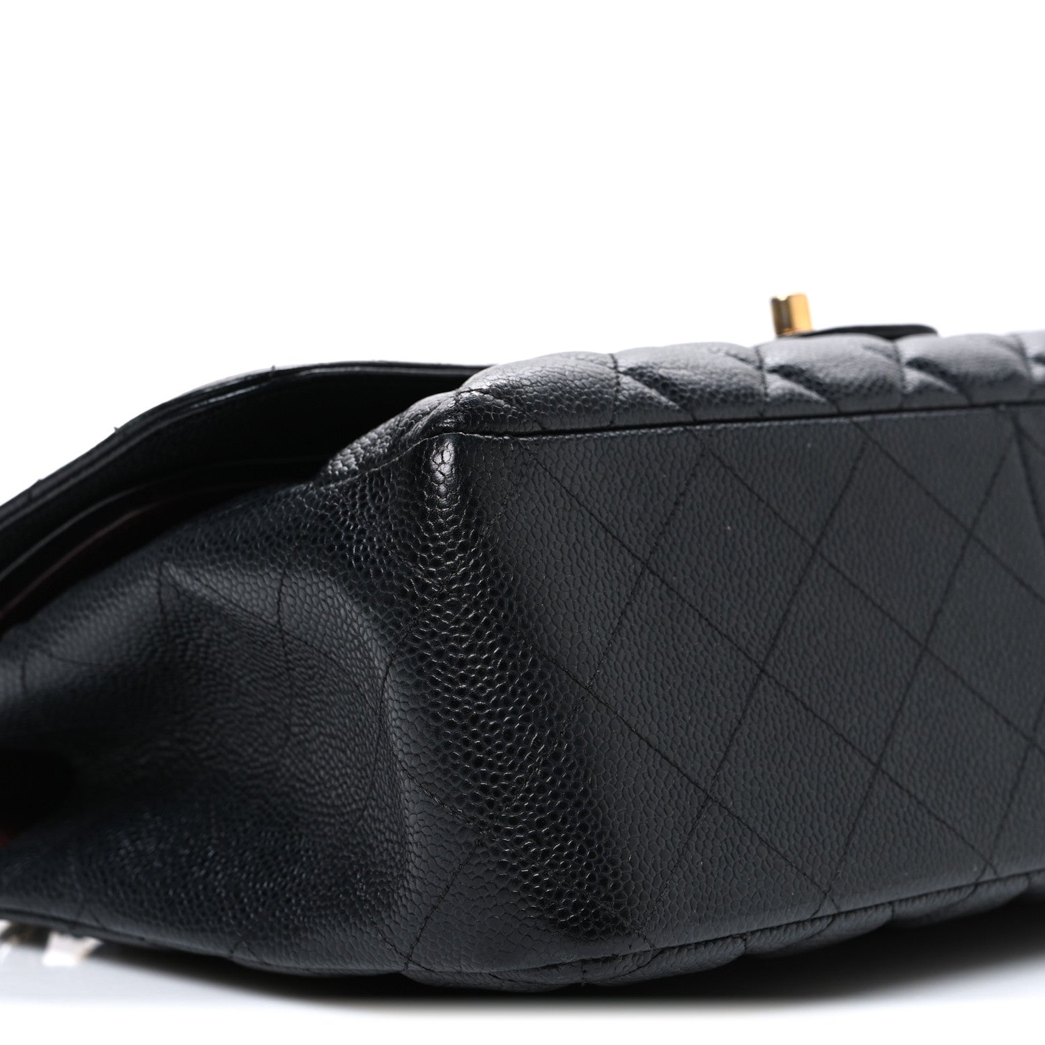 Chanel Caviar Quilted Jumbo Double Flap Black