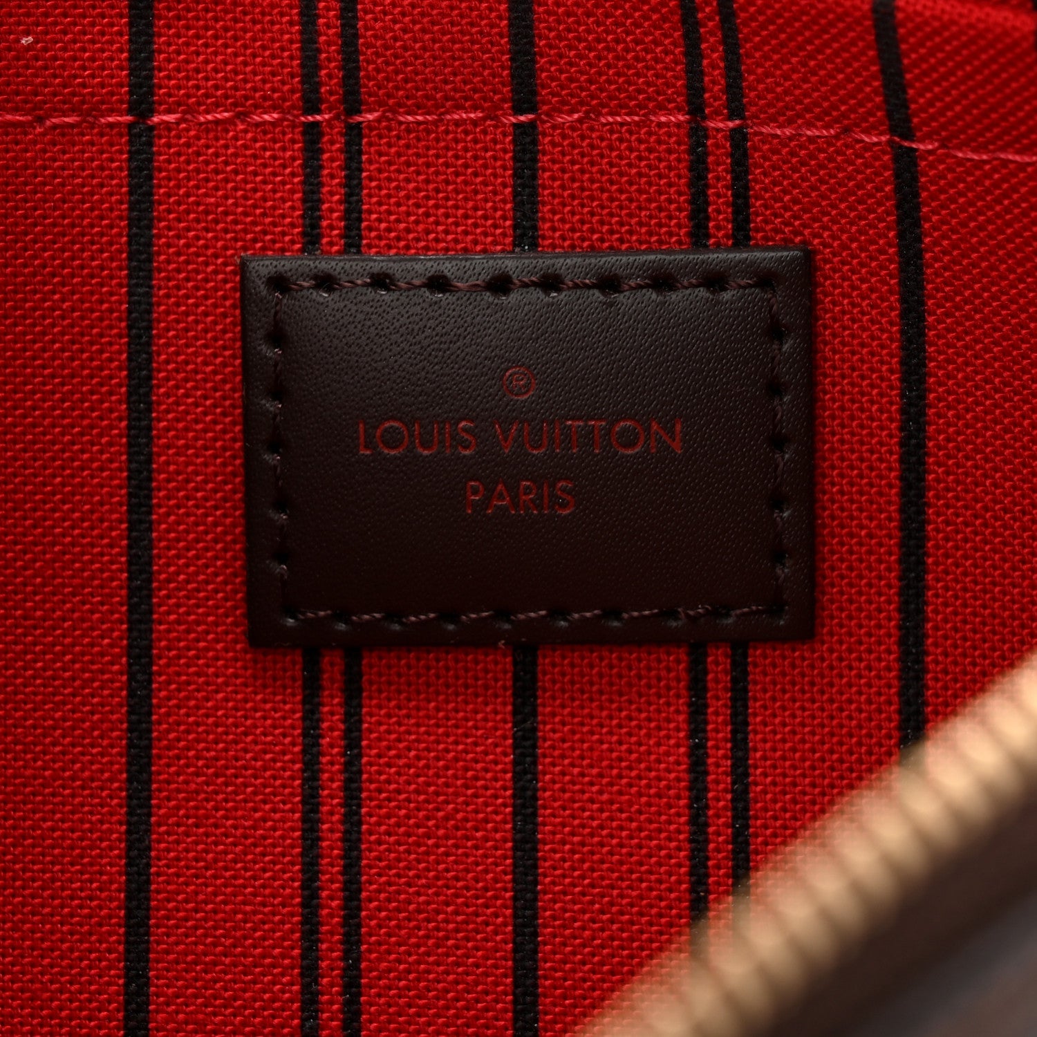 Louis Vuitton Damier Ebene Neverfull MM GM Pochette