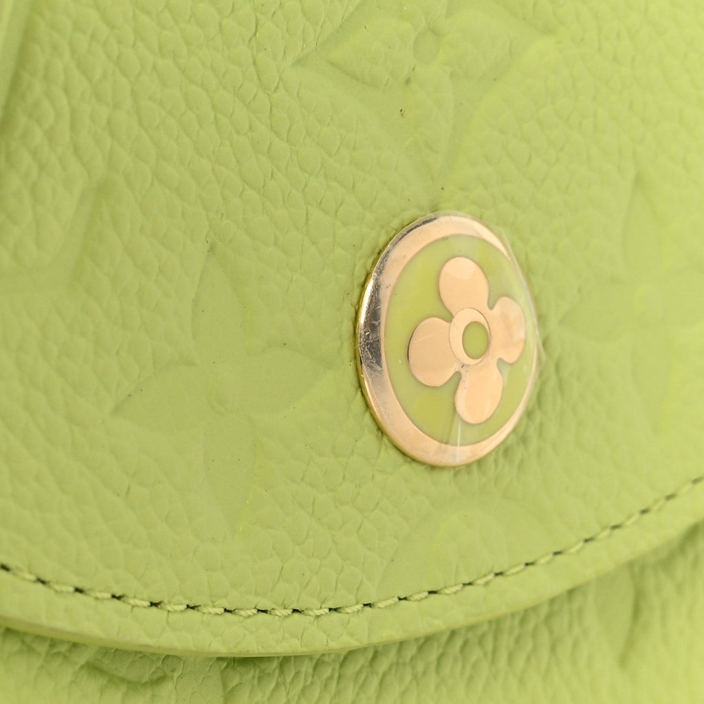 Louis Vuitton Empreinte Rosalie Coin Purse Zesty Lime