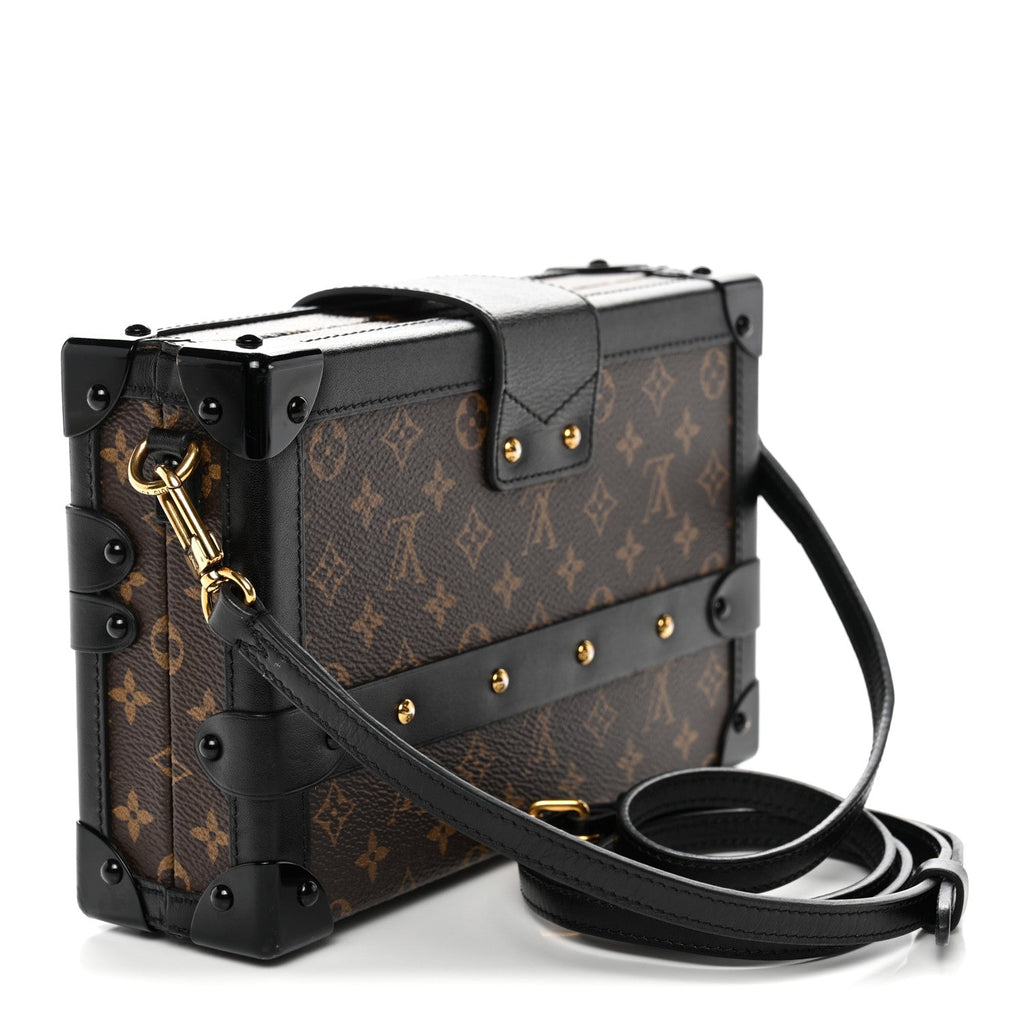 Louis Vuitton Monogram Petite Malle Black