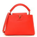 Louis Vuitton Taurillon Capucines BB Tonic Orange