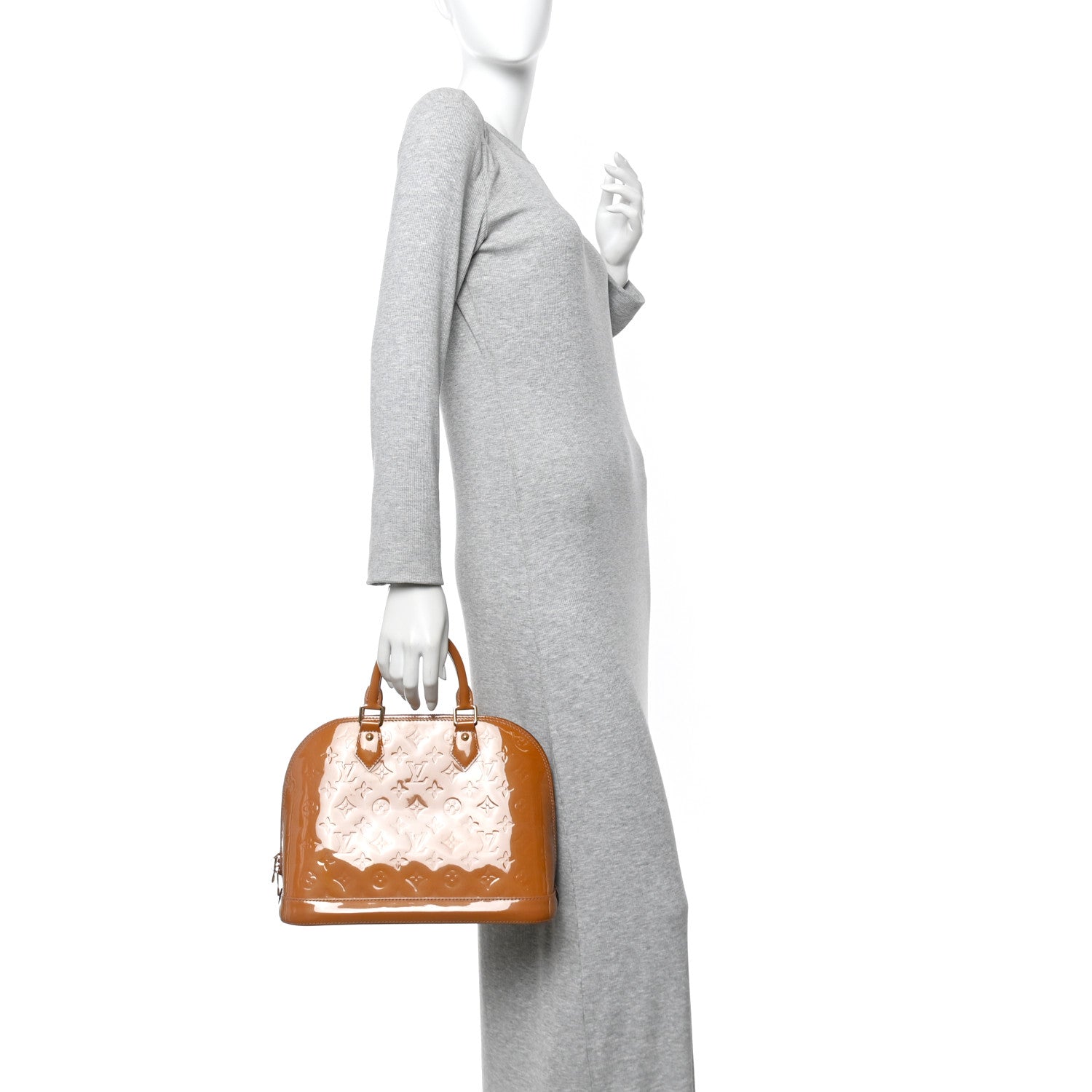 Louis Vuitton Vernis Alma PM Rose Velours
