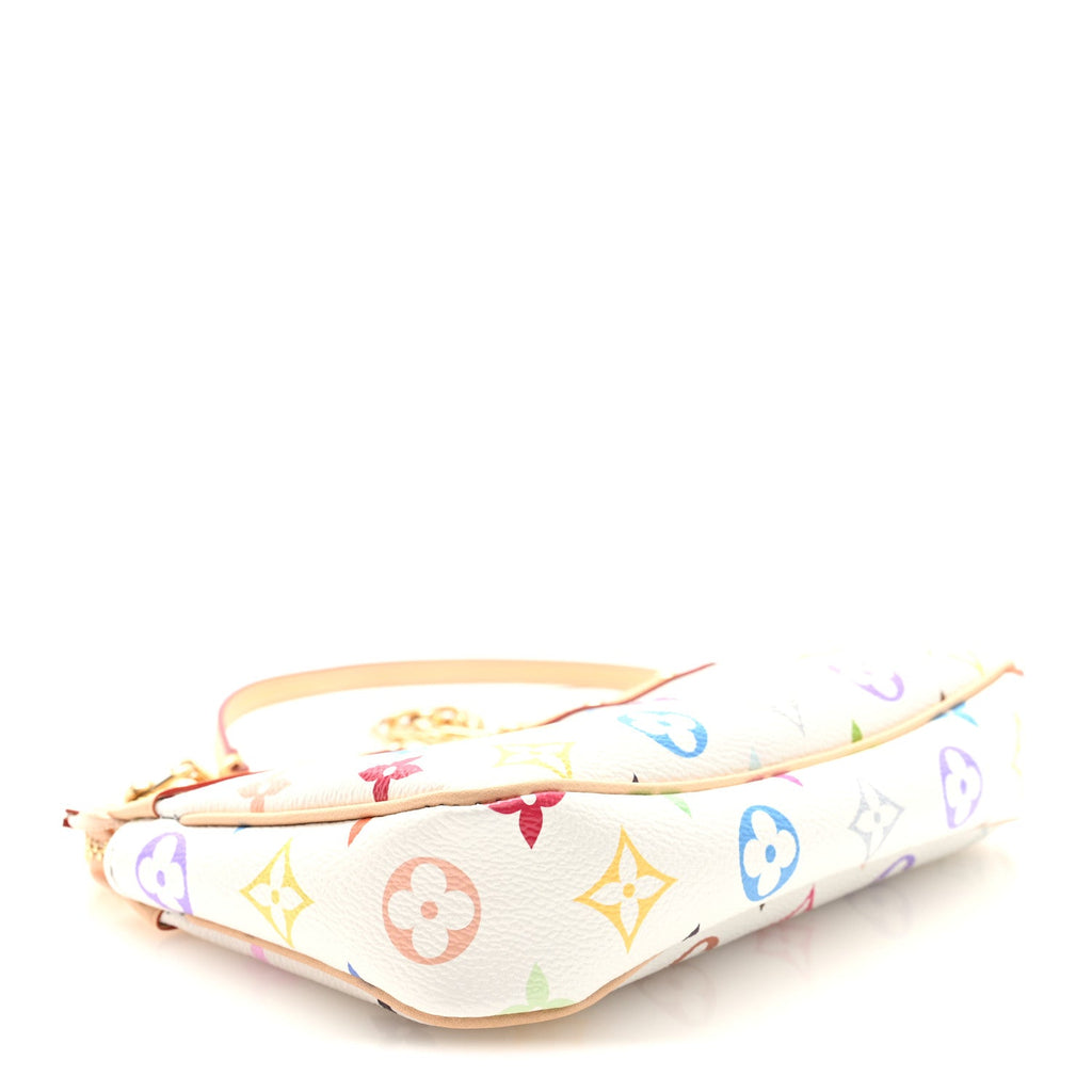 Louis Vuitton LV X TM Monogram Multicolor Pochette Accessories White
