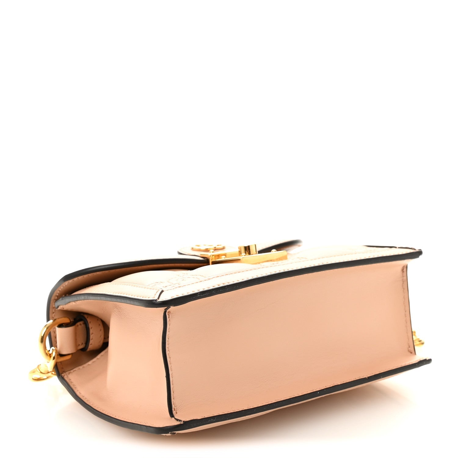 Gucci Calfskin GG Matelasse Mini Chain Top Handle Bag Light Pink
