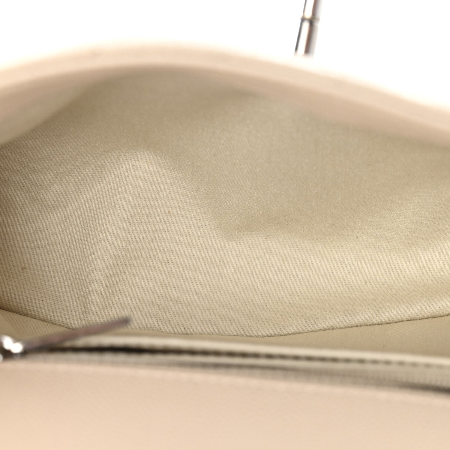Chanel Caviar Chevron Quilted Mini Coco Handle Flap Beige