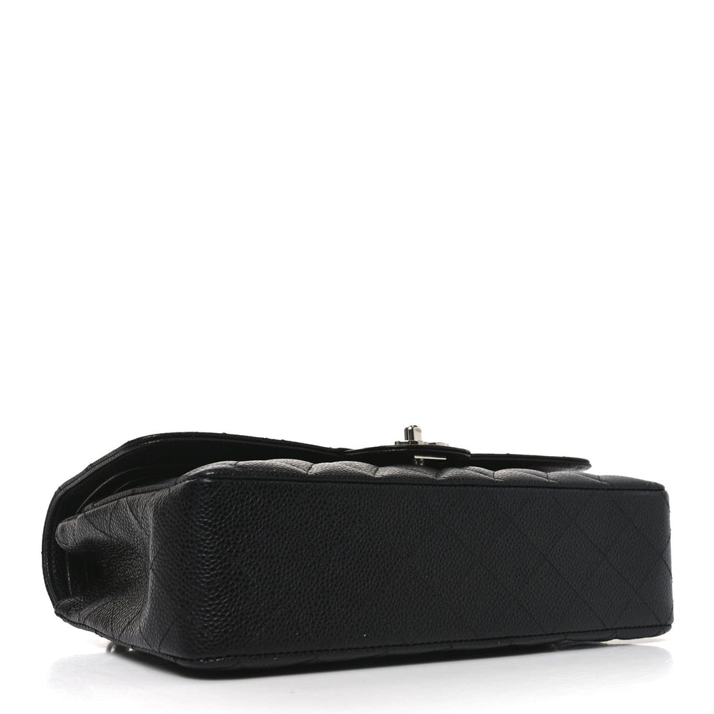 Chanel Caviar Quilted Medium Double Flap Black