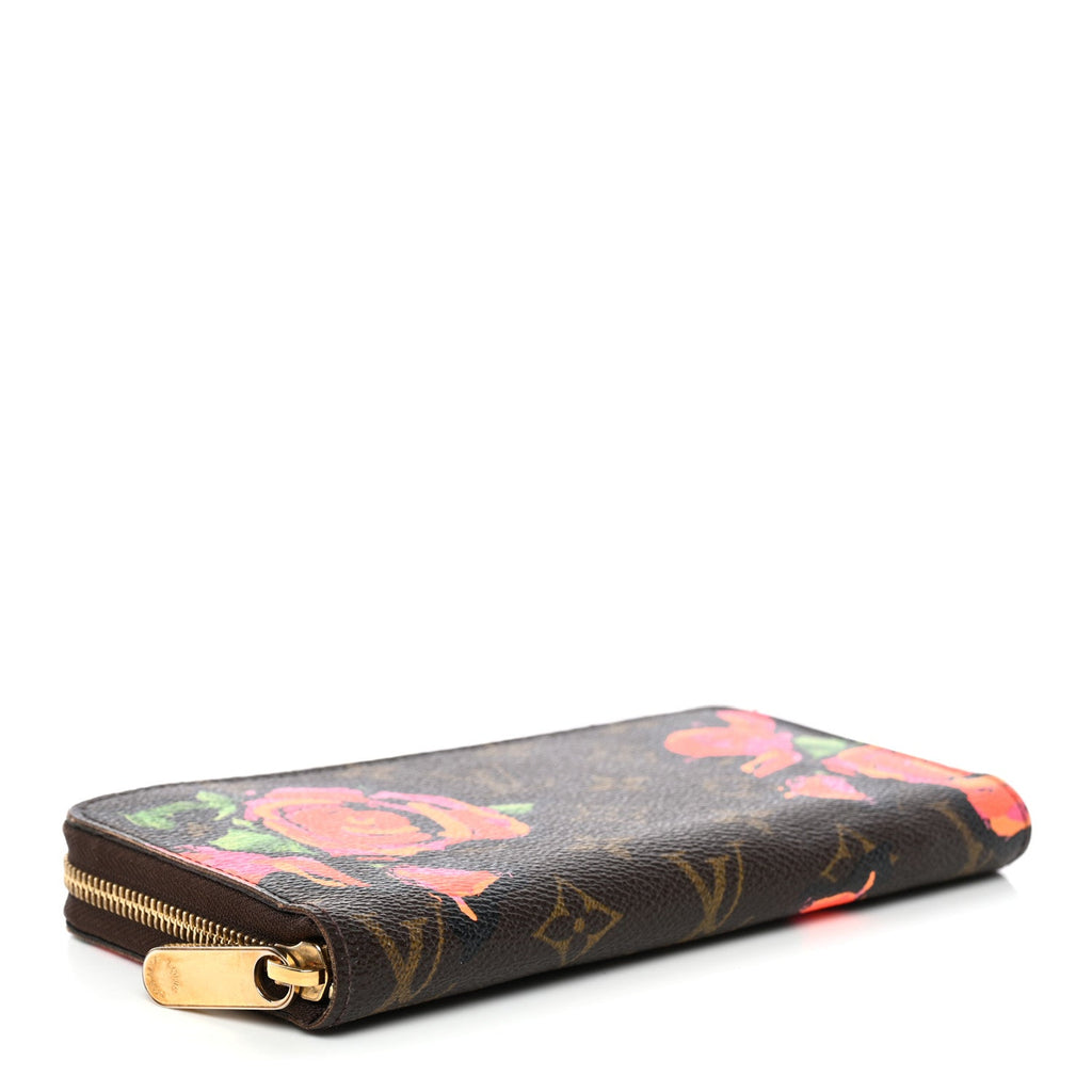 Louis Vuitton Monogram Roses Zippy Wallet