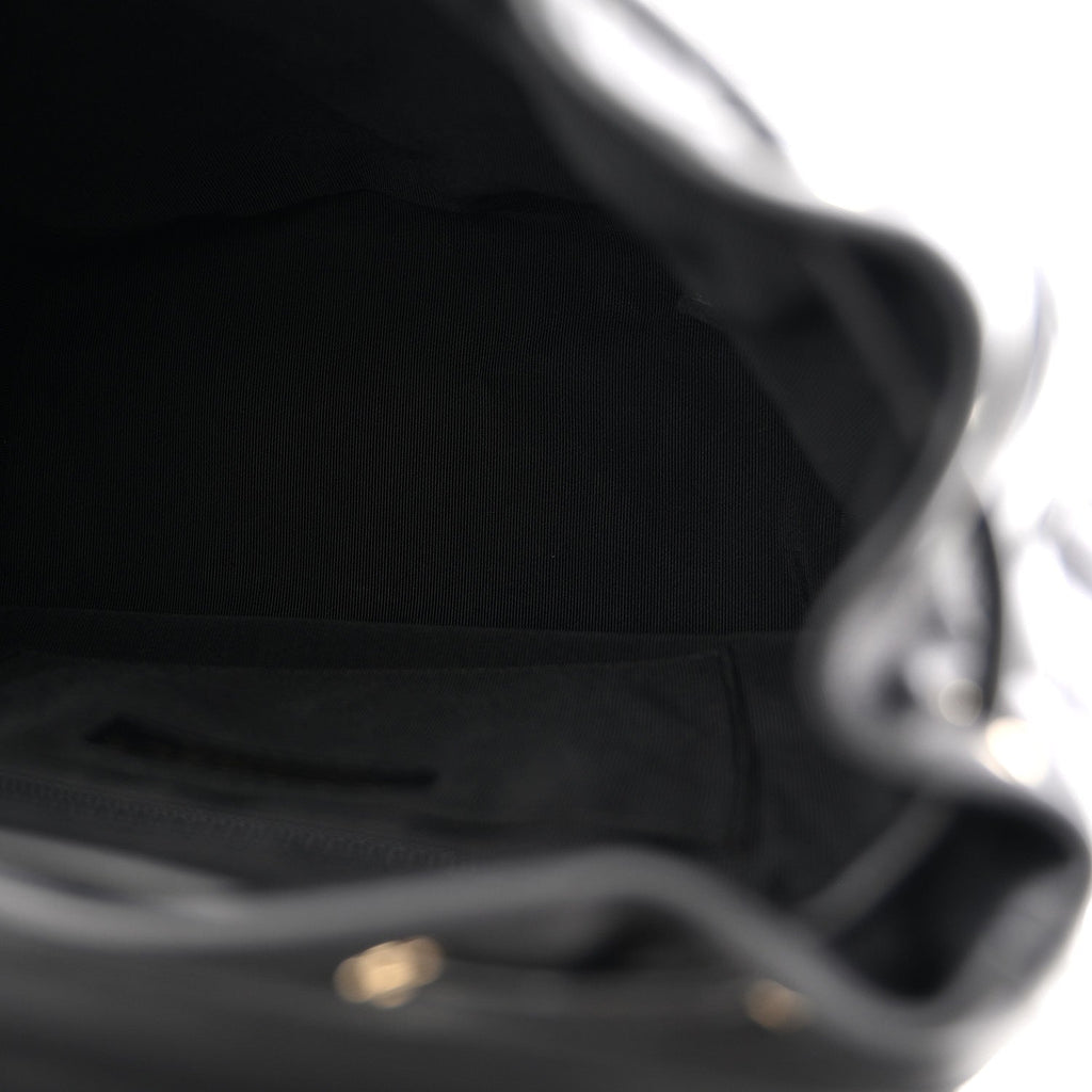 Chanel Lambskin Quilted Small Urban Spirit Backpack Black