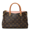 Louis Vuitton Monogram Pallas BB Rose Ballerine
