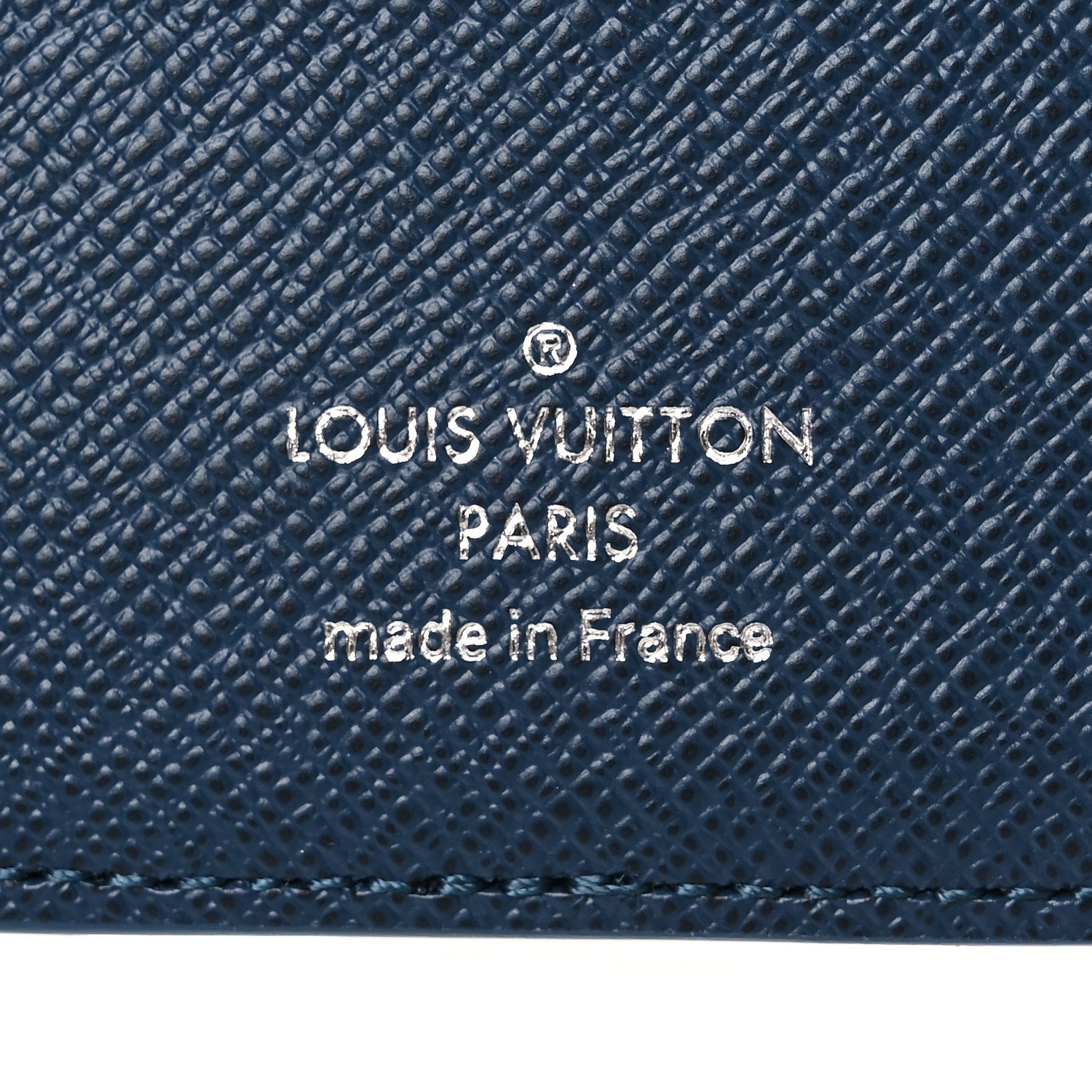 Louis Vuitton Monogram Aquagarden Pocket Organizer NM Abyss Blue