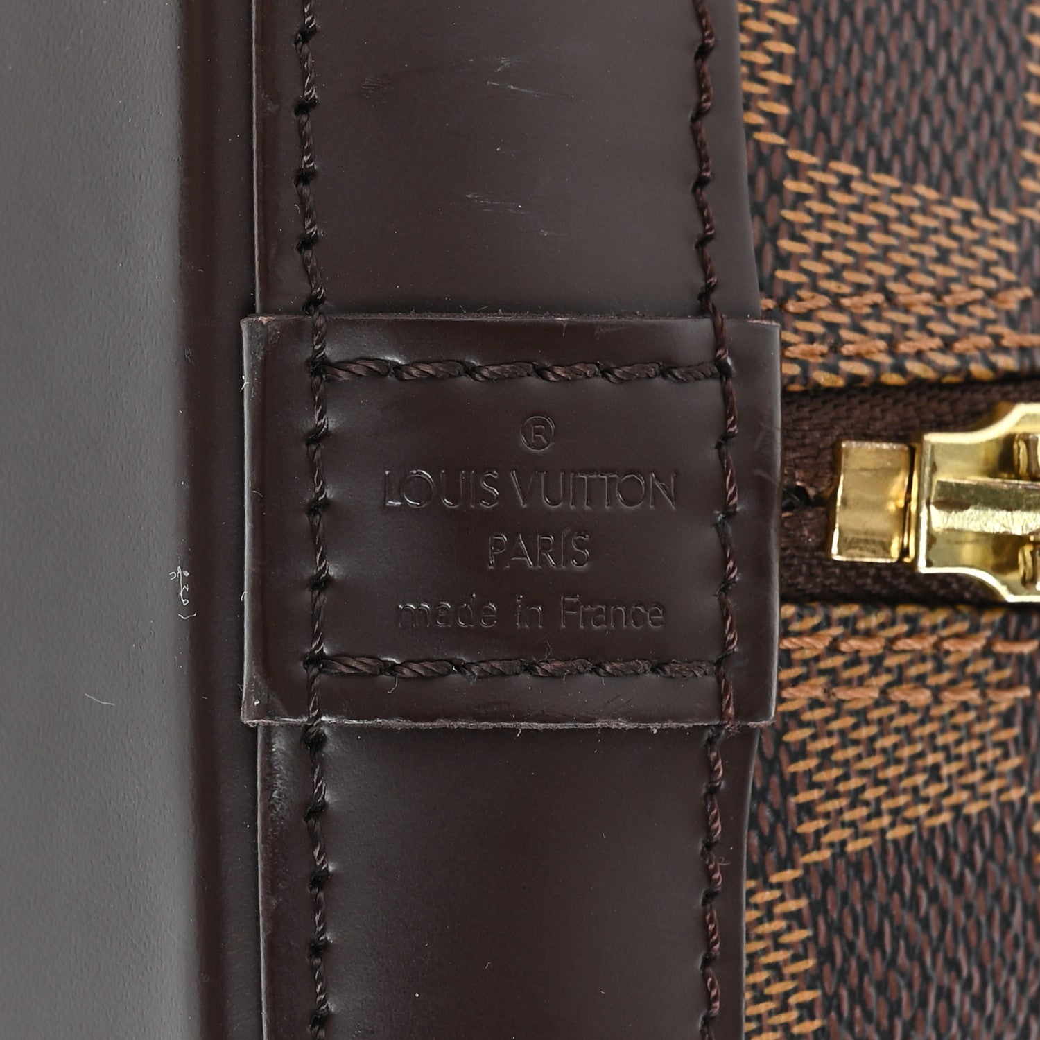 Louis Vuitton Damier Ebene Alma PM