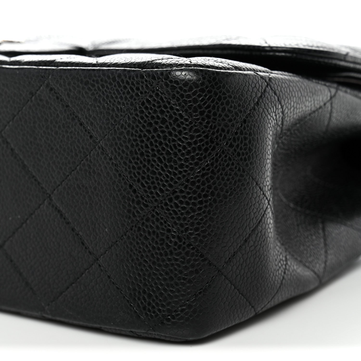 Chanel Caviar Quilted Jumbo Double Flap Black