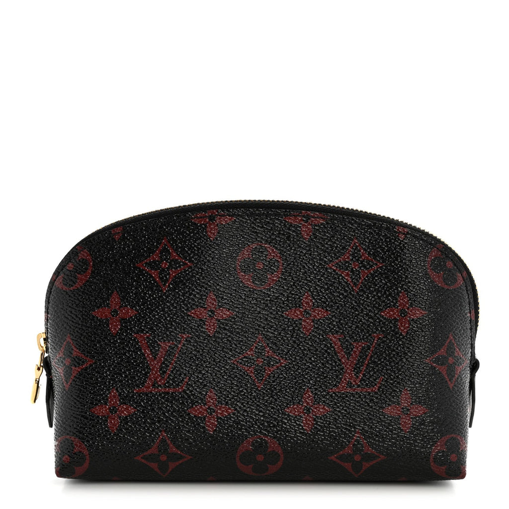 Louis Vuitton Monogram Tomette Cosmetic Pouch PM Black