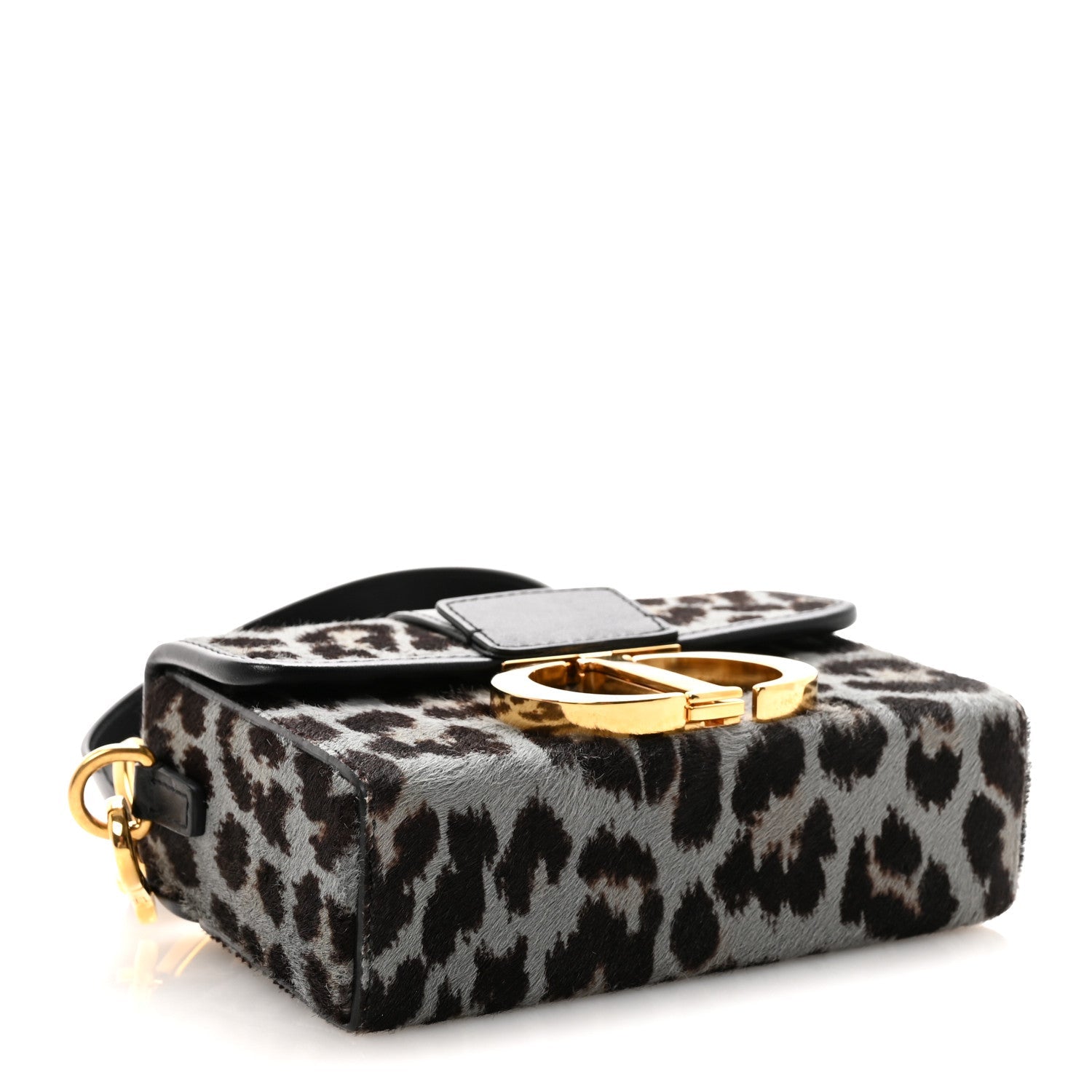 Christian Dior Pony Hair 30 Montaigne Box Bag Blue