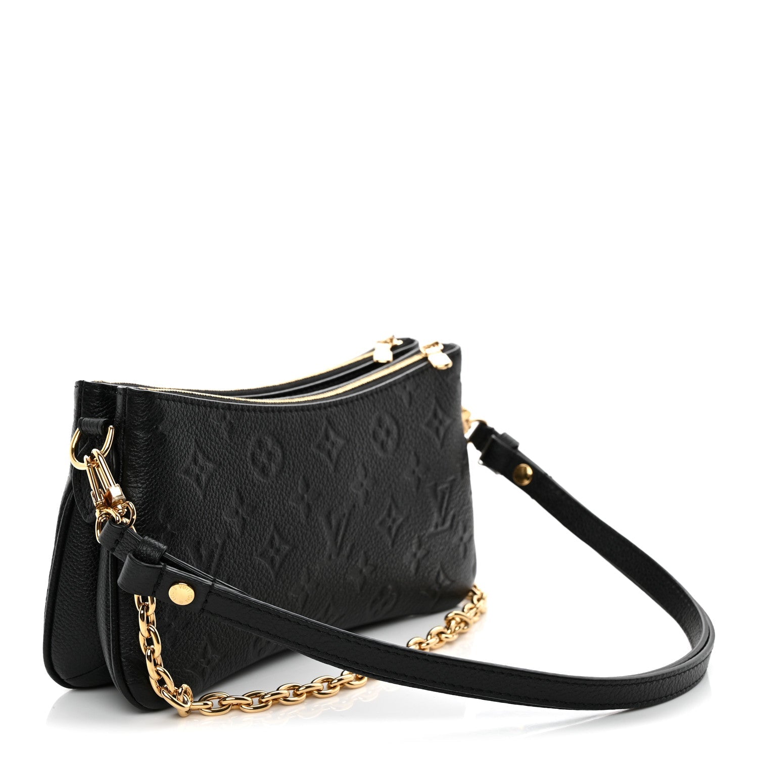 Louis Vuitton Empreinte Monogram Liv Pochette Black