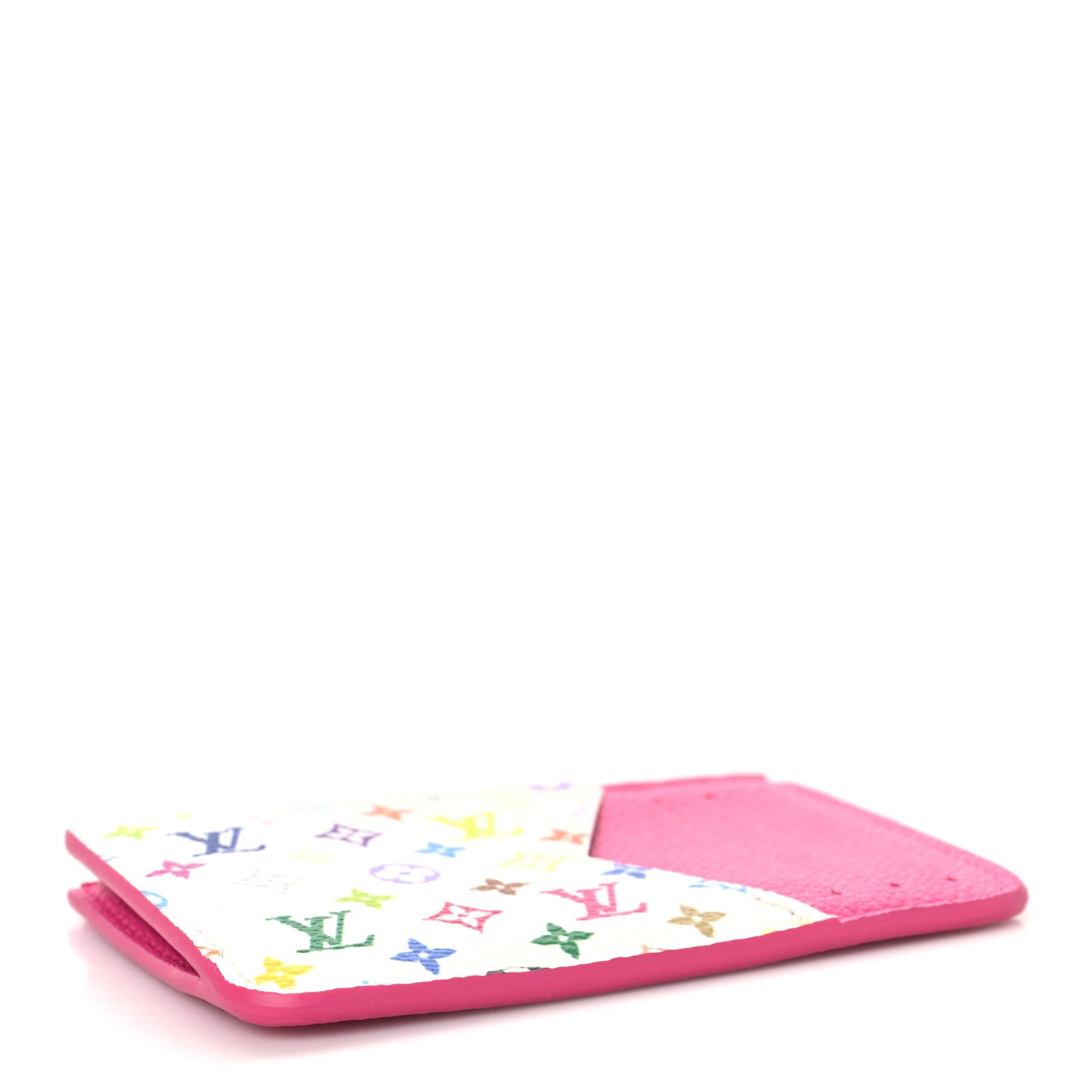 Louis Vuitton LV X TM Monogram Romy Card Holder Kawaii Pink
