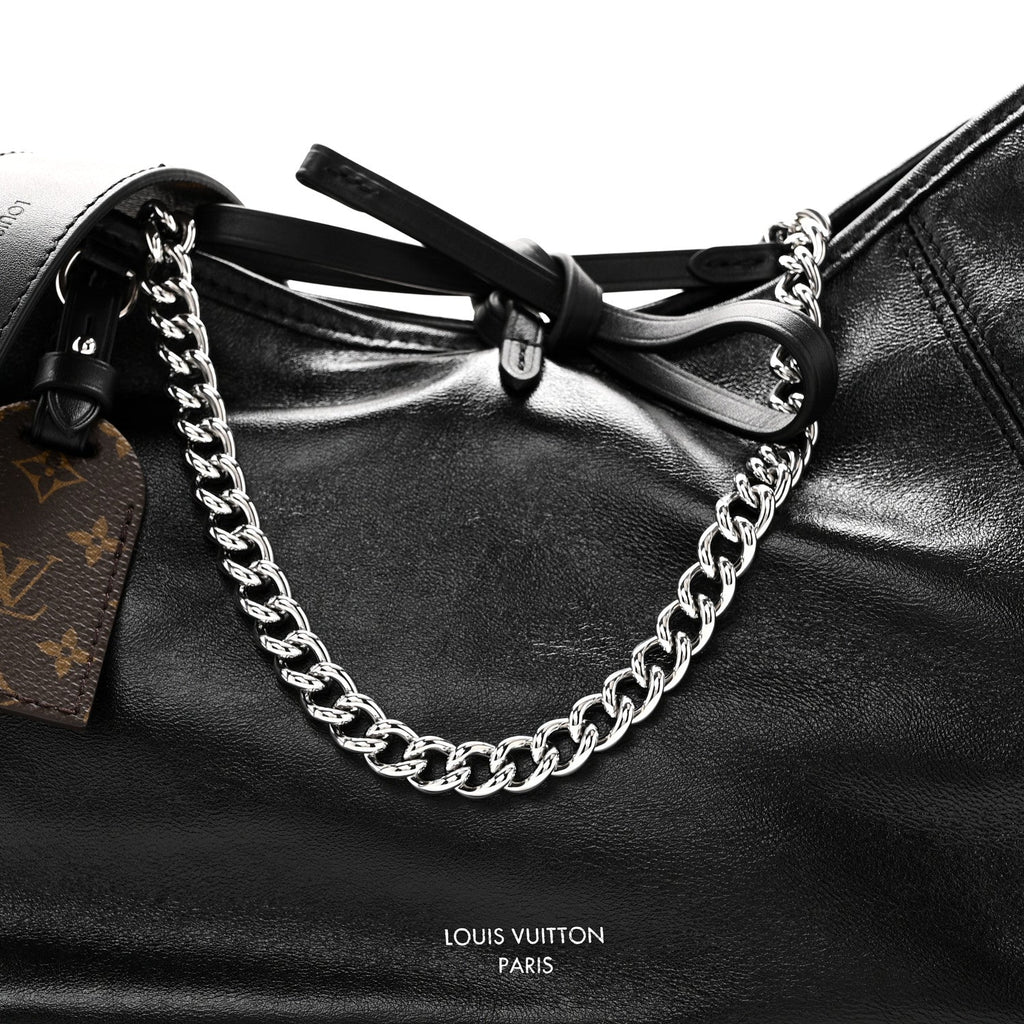 Louis Vuitton Lambskin CarryAll Cargo Vibe PM Black