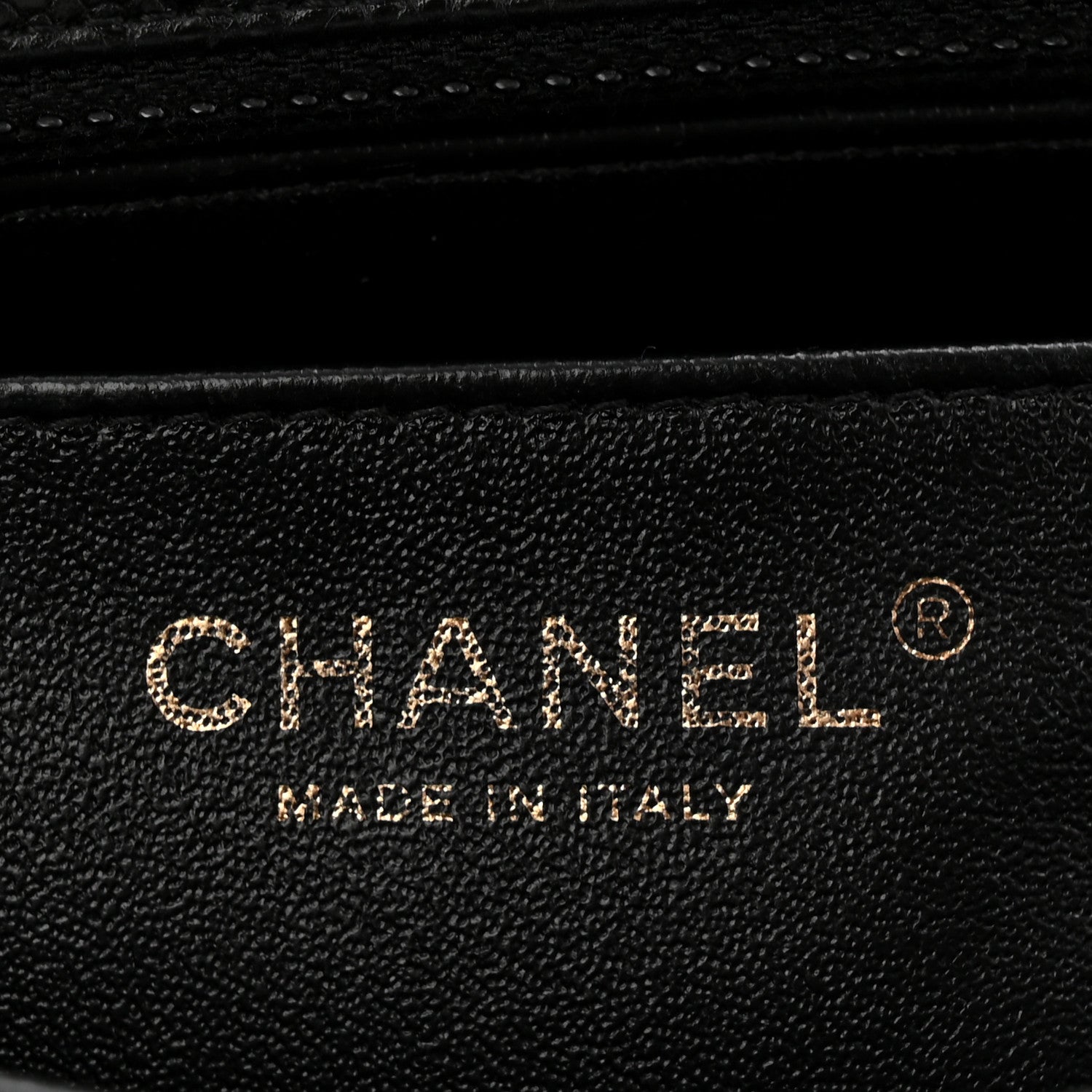 Chanel Caviar Quilted Mini Rectangular Flap Black