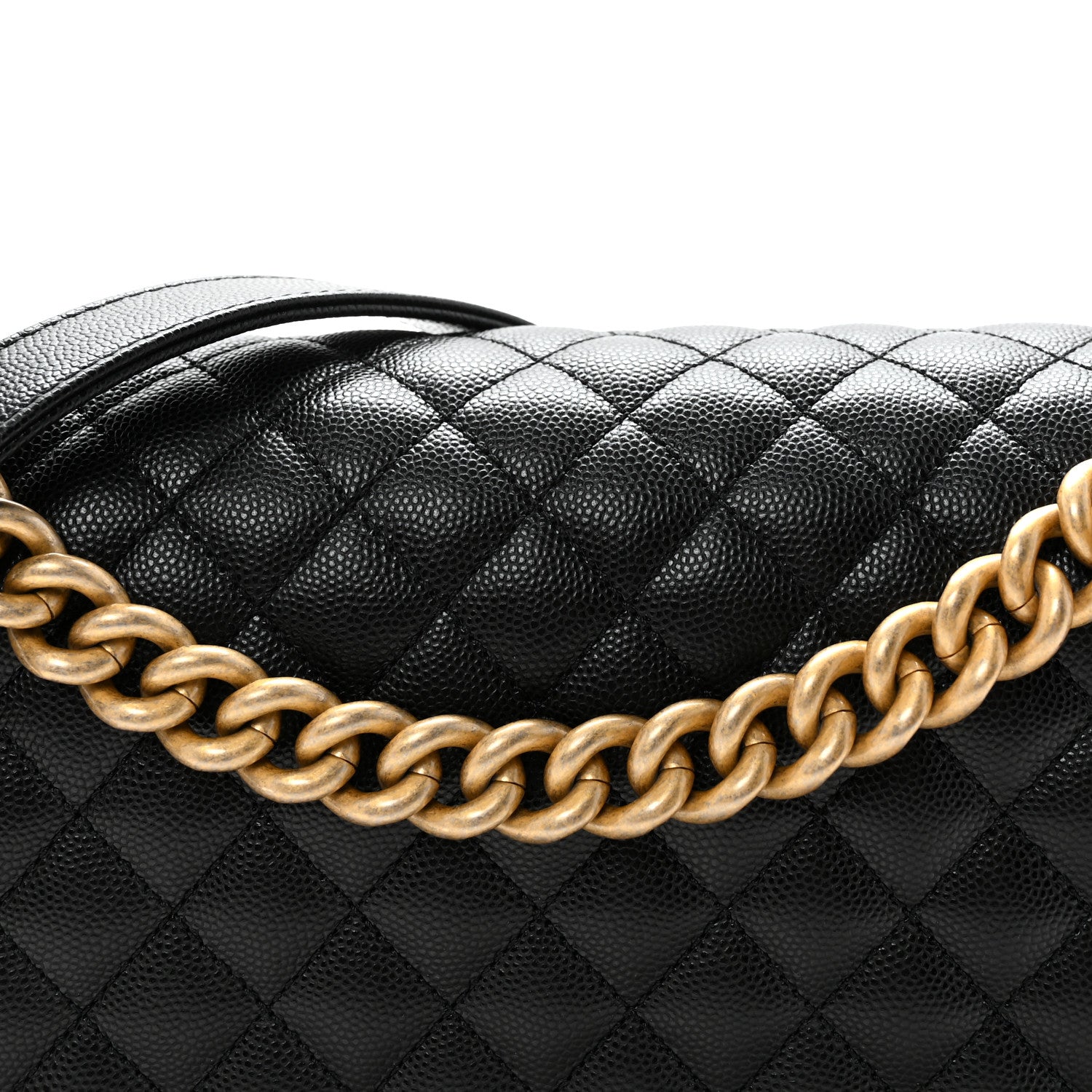 Chanel Caviar Quilted New Medium Boy Flap Black