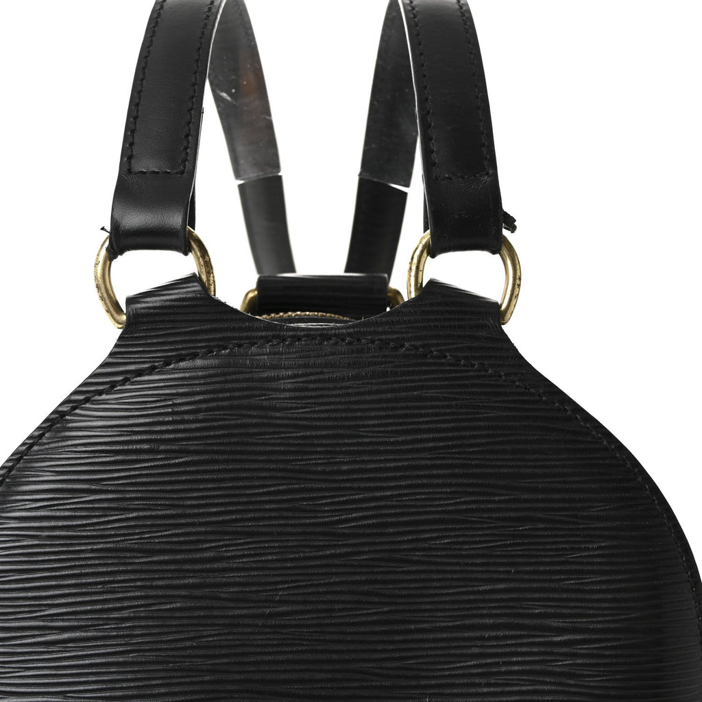 Louis Vuitton Epi Mabillon Backpack Black