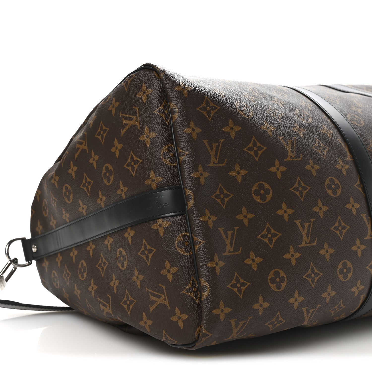 Louis Vuitton Monogram Macassar Keepall Bandouliere 55