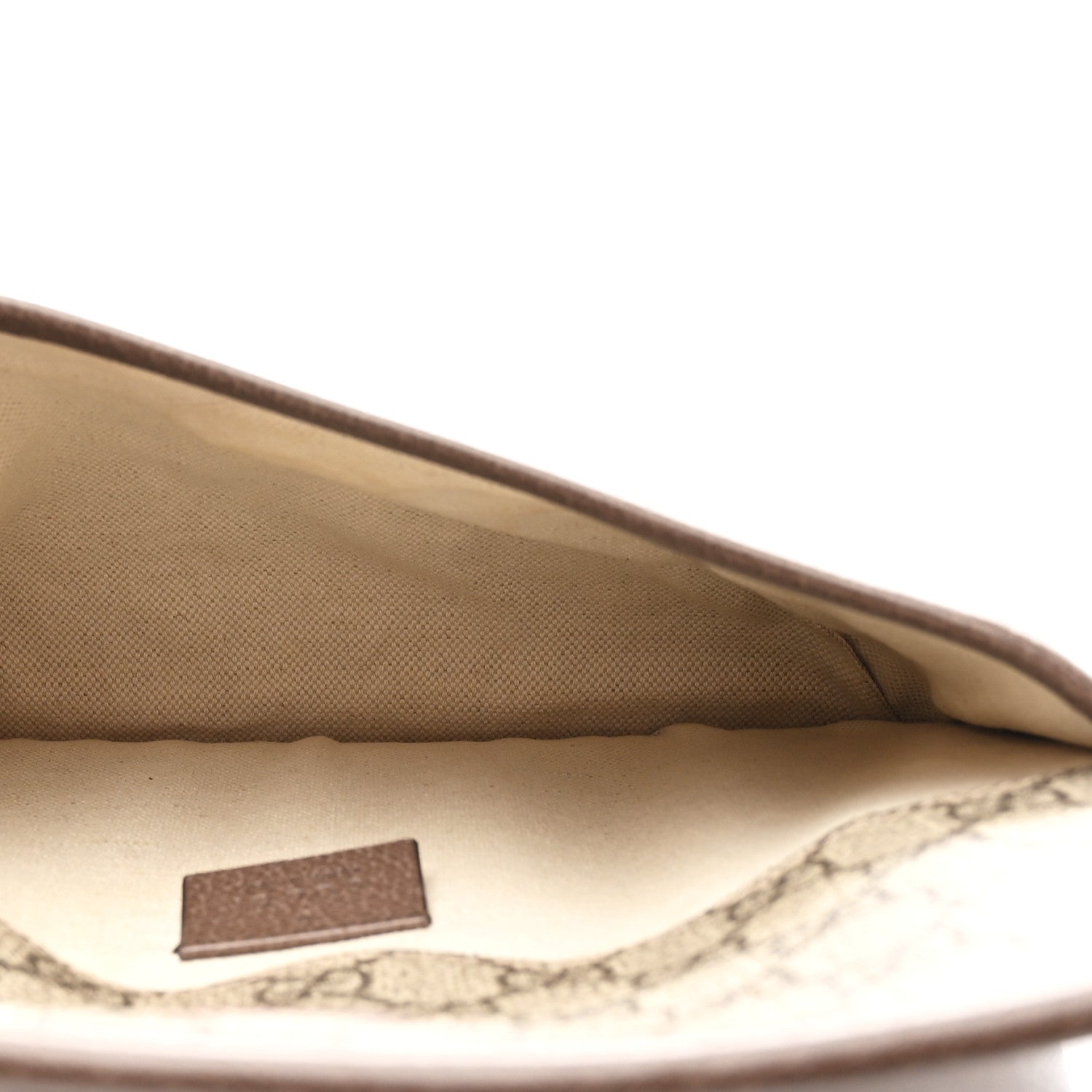 Gucci GG Supreme Monogram Neo Vintage Web Belt Bag Brown