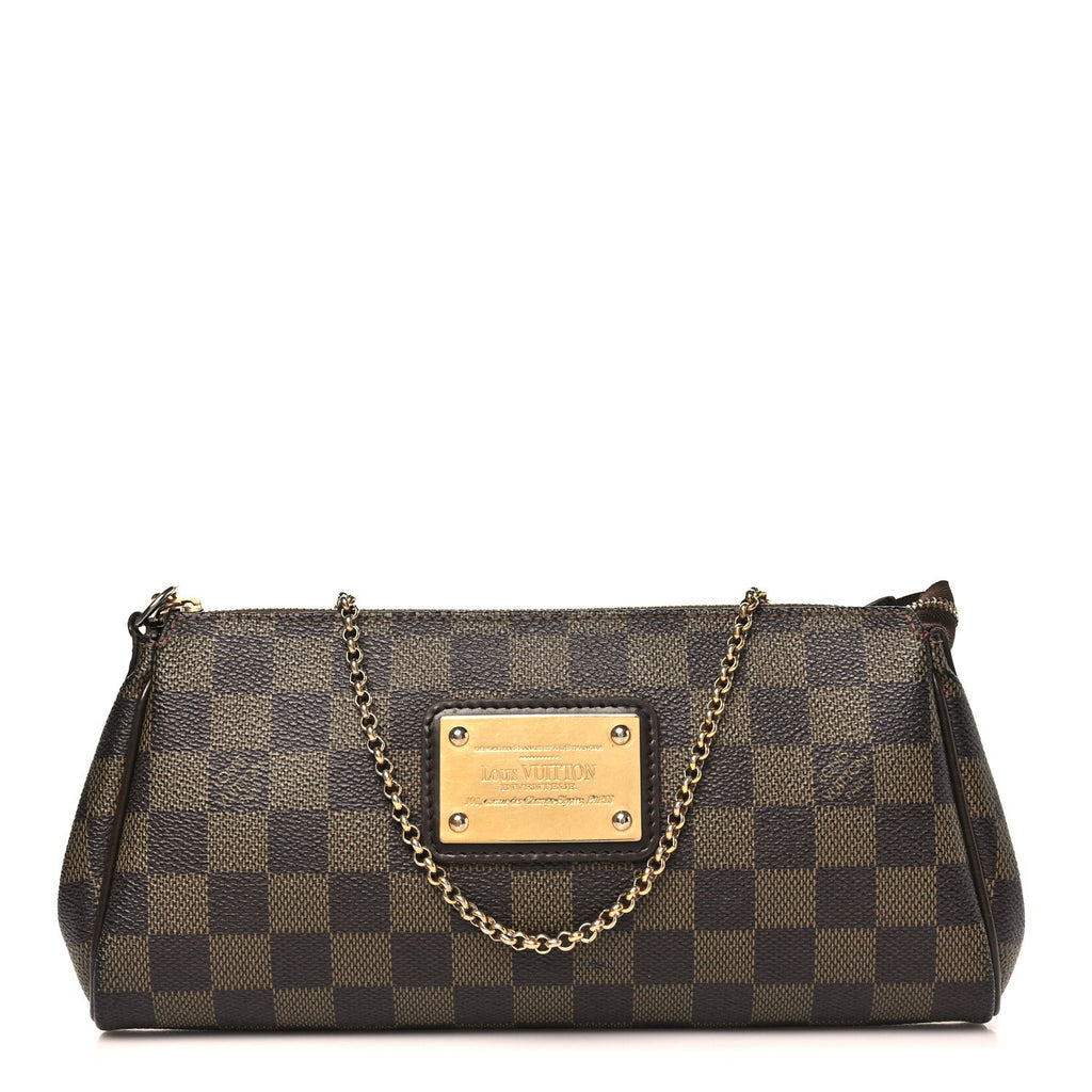 Louis Vuitton Damier Ebene Eva Clutch