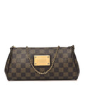 Louis Vuitton Damier Ebene Eva Clutch